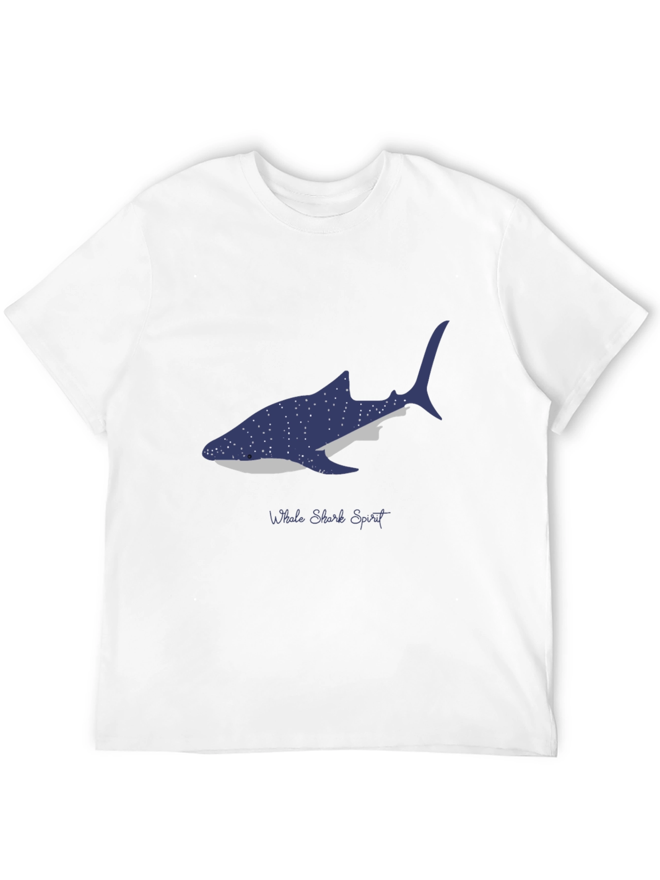 Whale Shark Spirit Black T-Shirt
