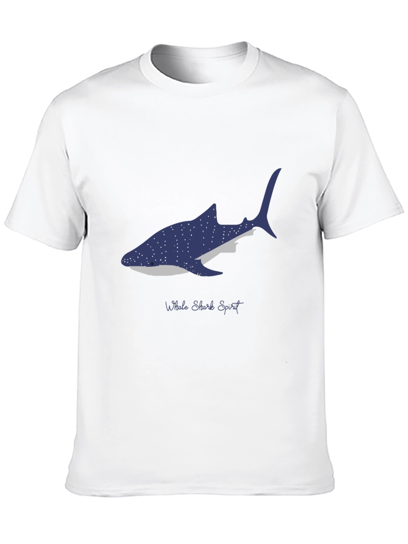Whale Shark Spirit Black T-Shirt
