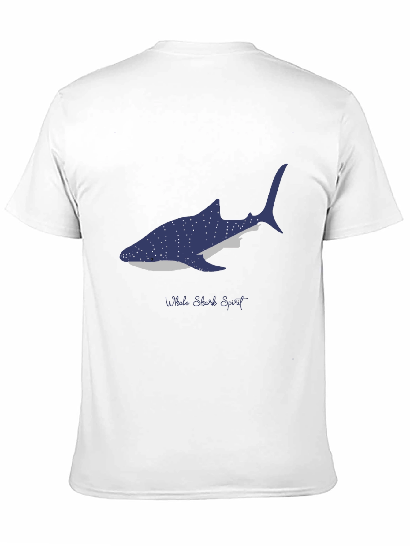 Whale Shark Spirit Black T-Shirt