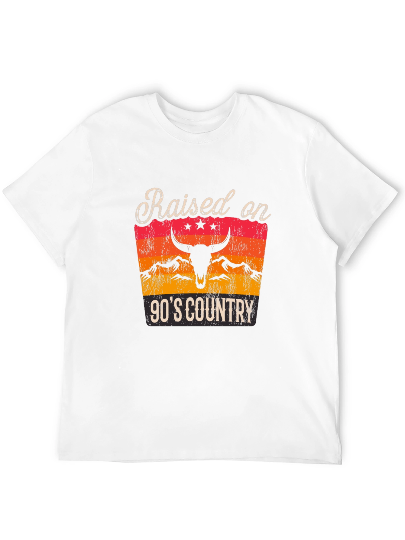 Raised on 90s Country Graphic T-Shirt