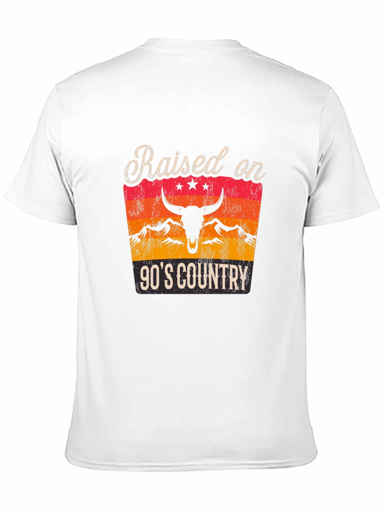 Raised on 90s Country Graphic T-Shirt