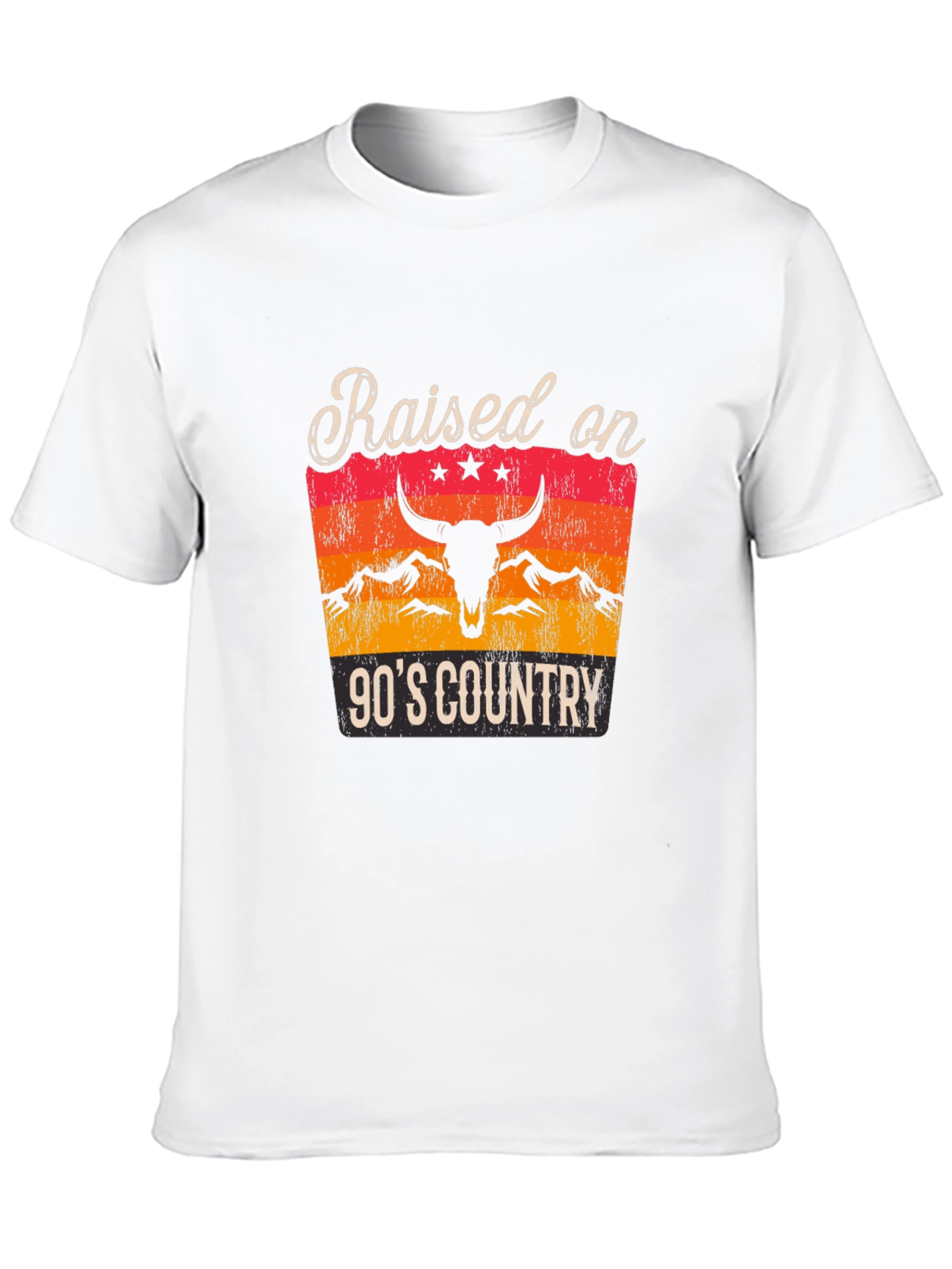 Raised on 90s Country Graphic T-Shirt