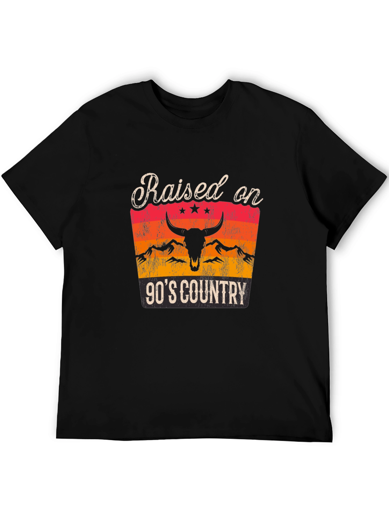 Raised on 90s Country Graphic T-Shirt