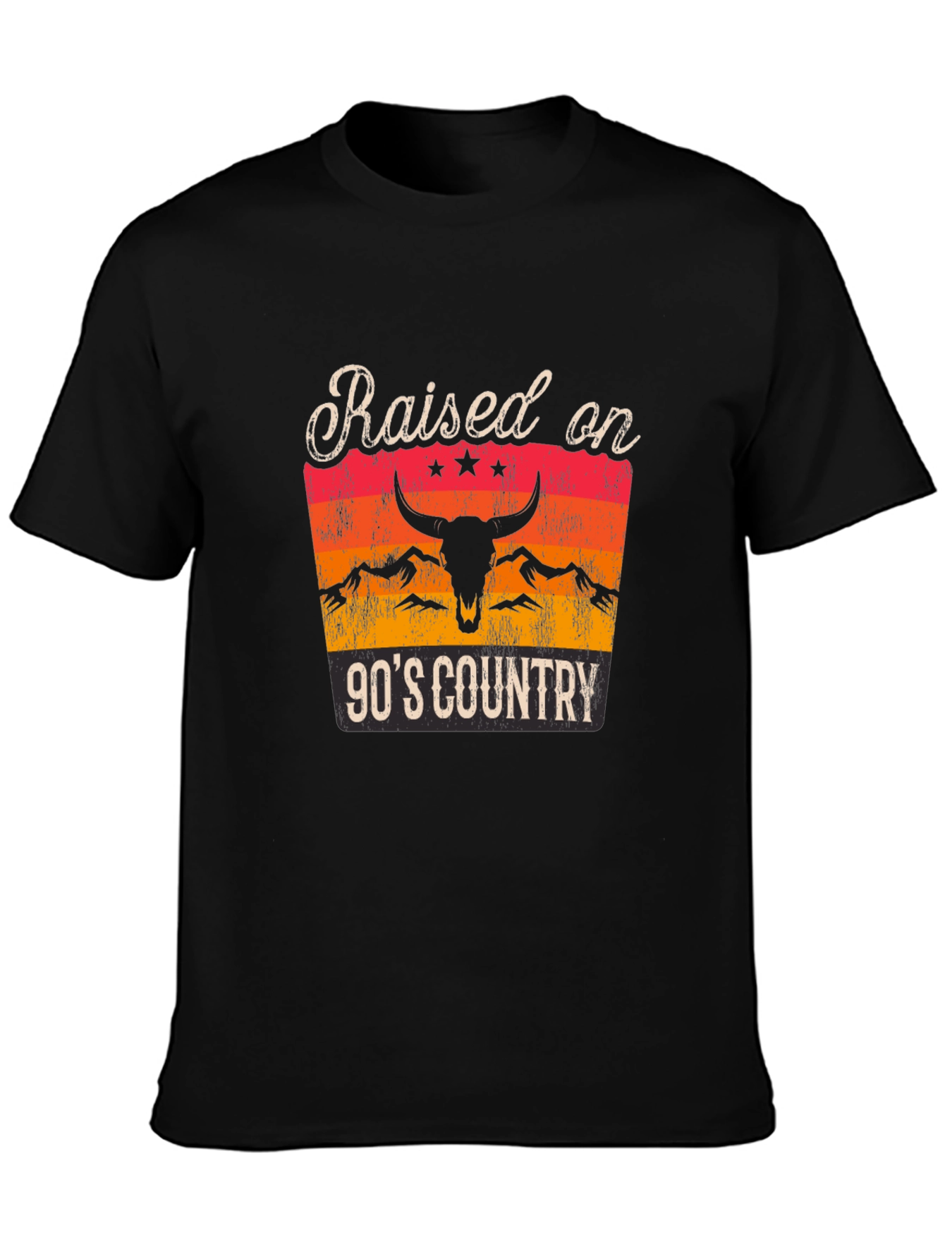 Raised on 90s Country Graphic T-Shirt