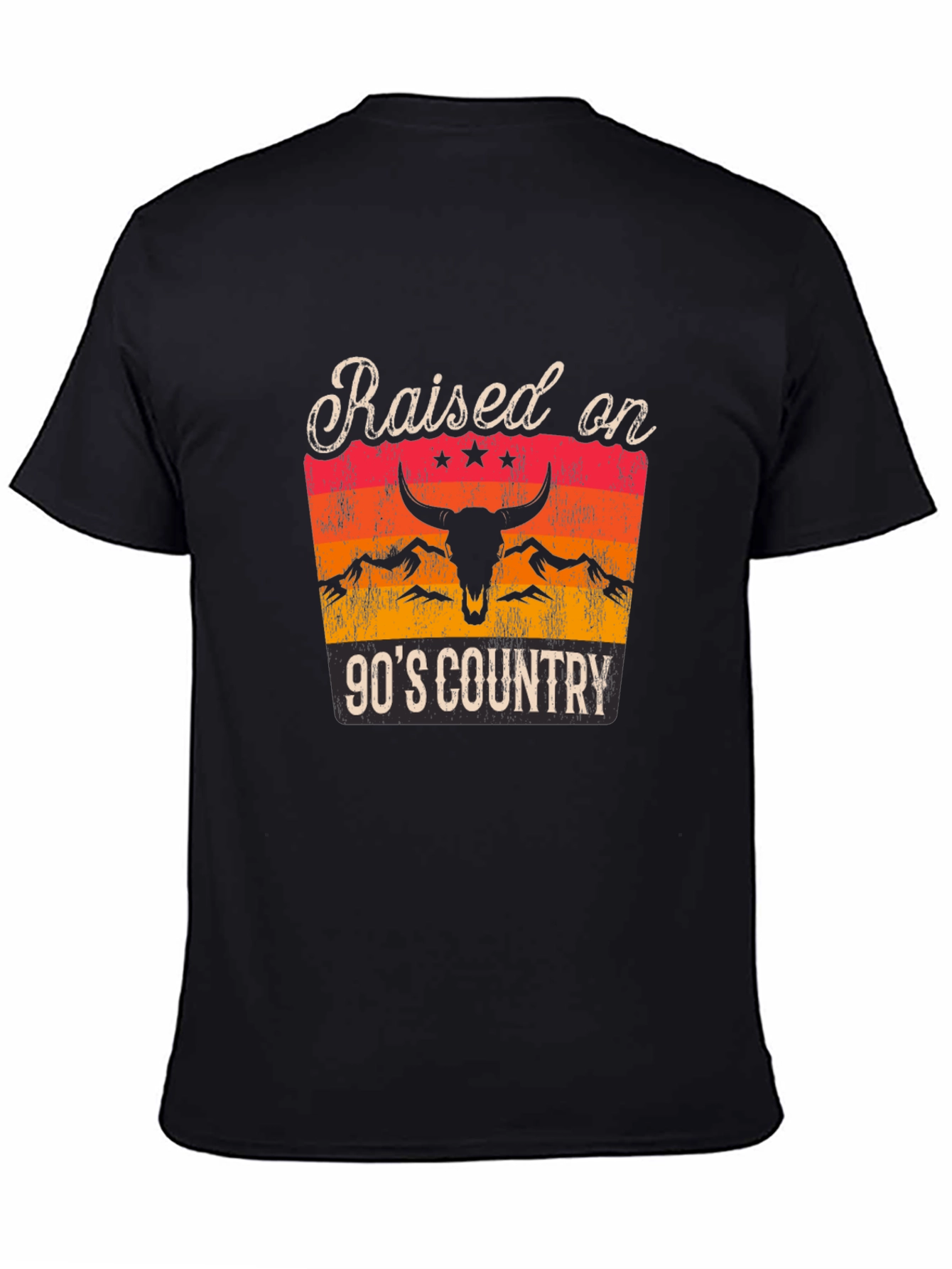 Raised on 90s Country Graphic T-Shirt