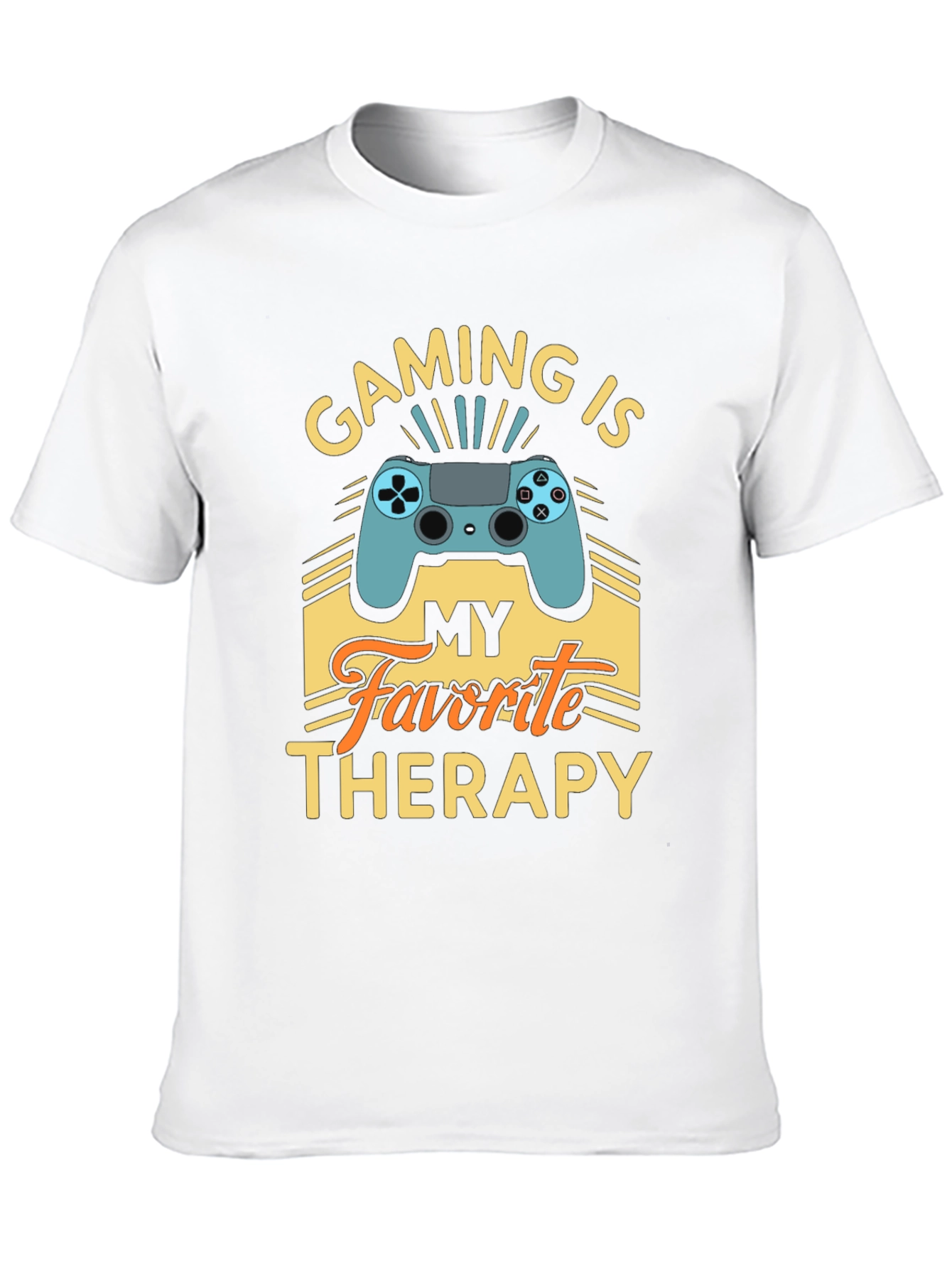 Gaming is My Favorite Therapy T-Shirt