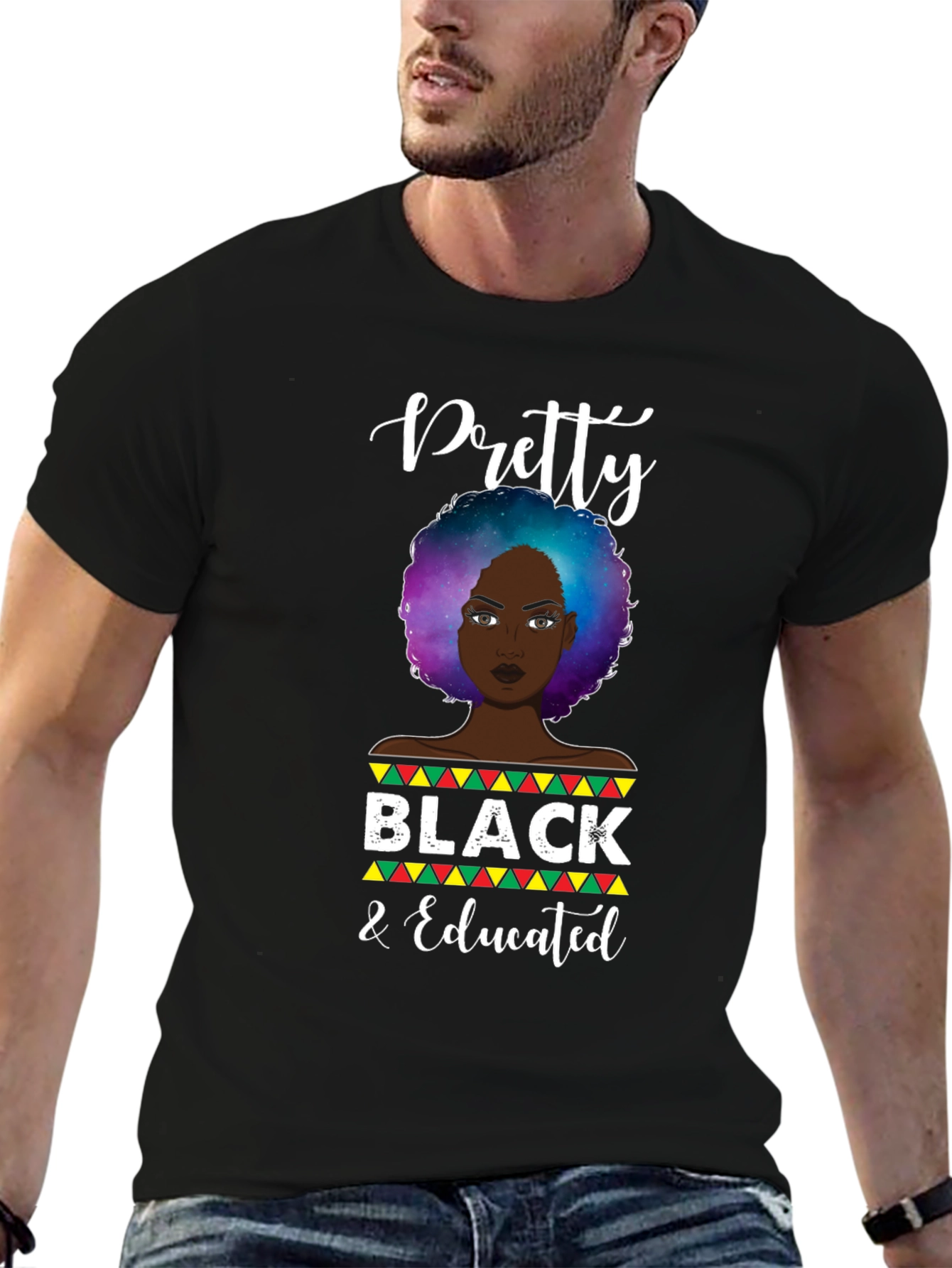 Pretty Black & Educated Graphic Tee