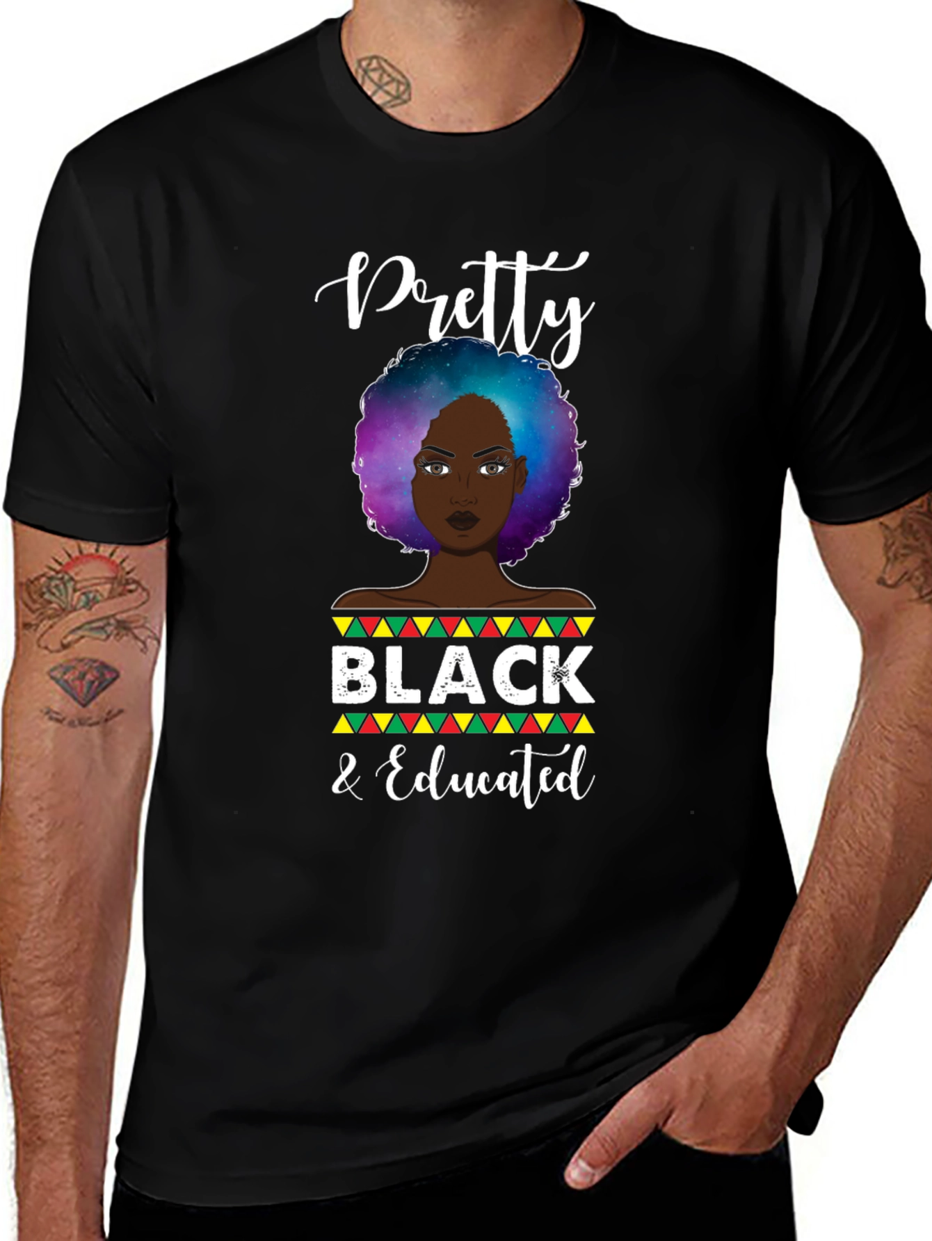 Pretty Black & Educated Graphic Tee