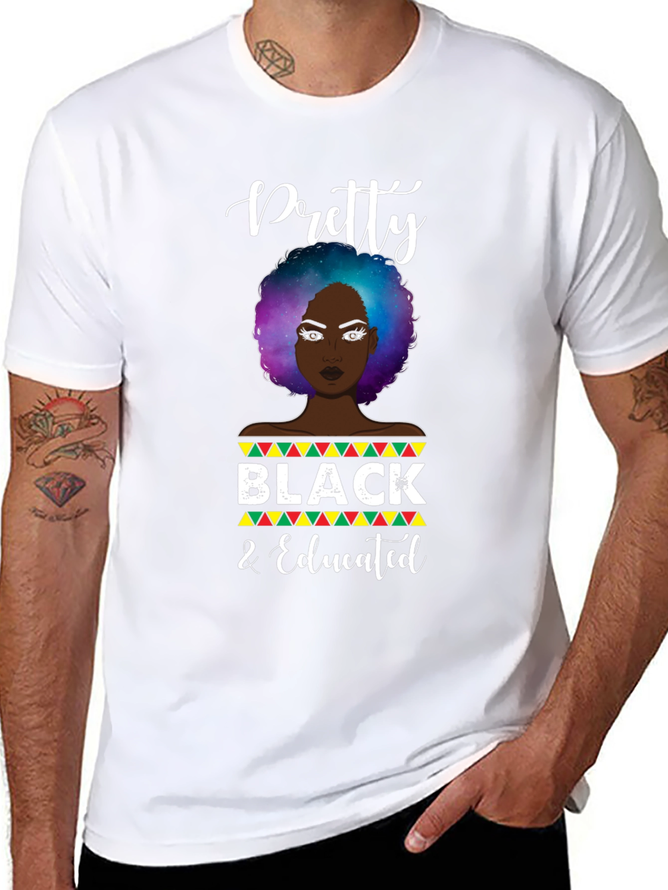 Pretty Black & Educated Graphic Tee