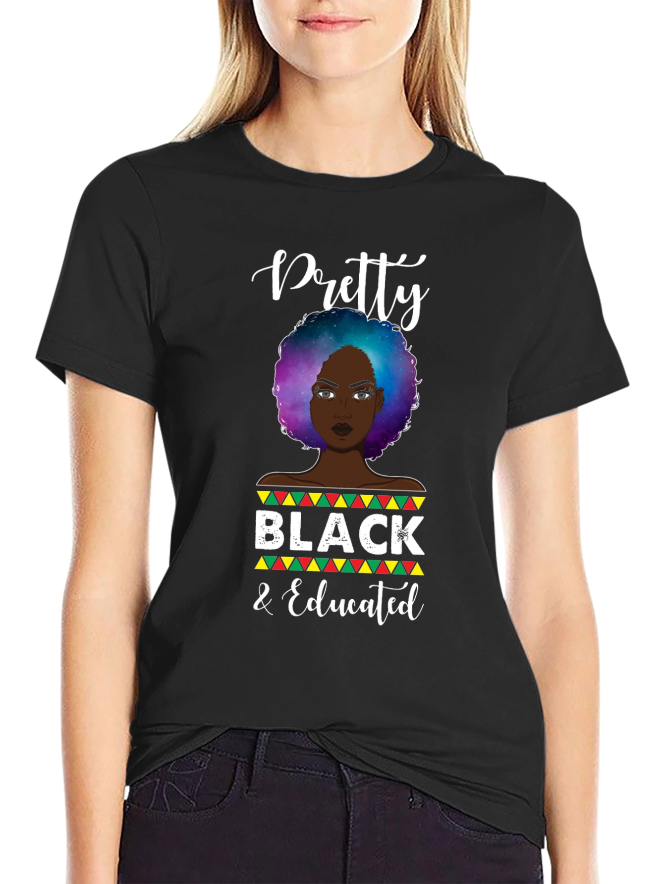 Pretty Black & Educated Graphic Tee