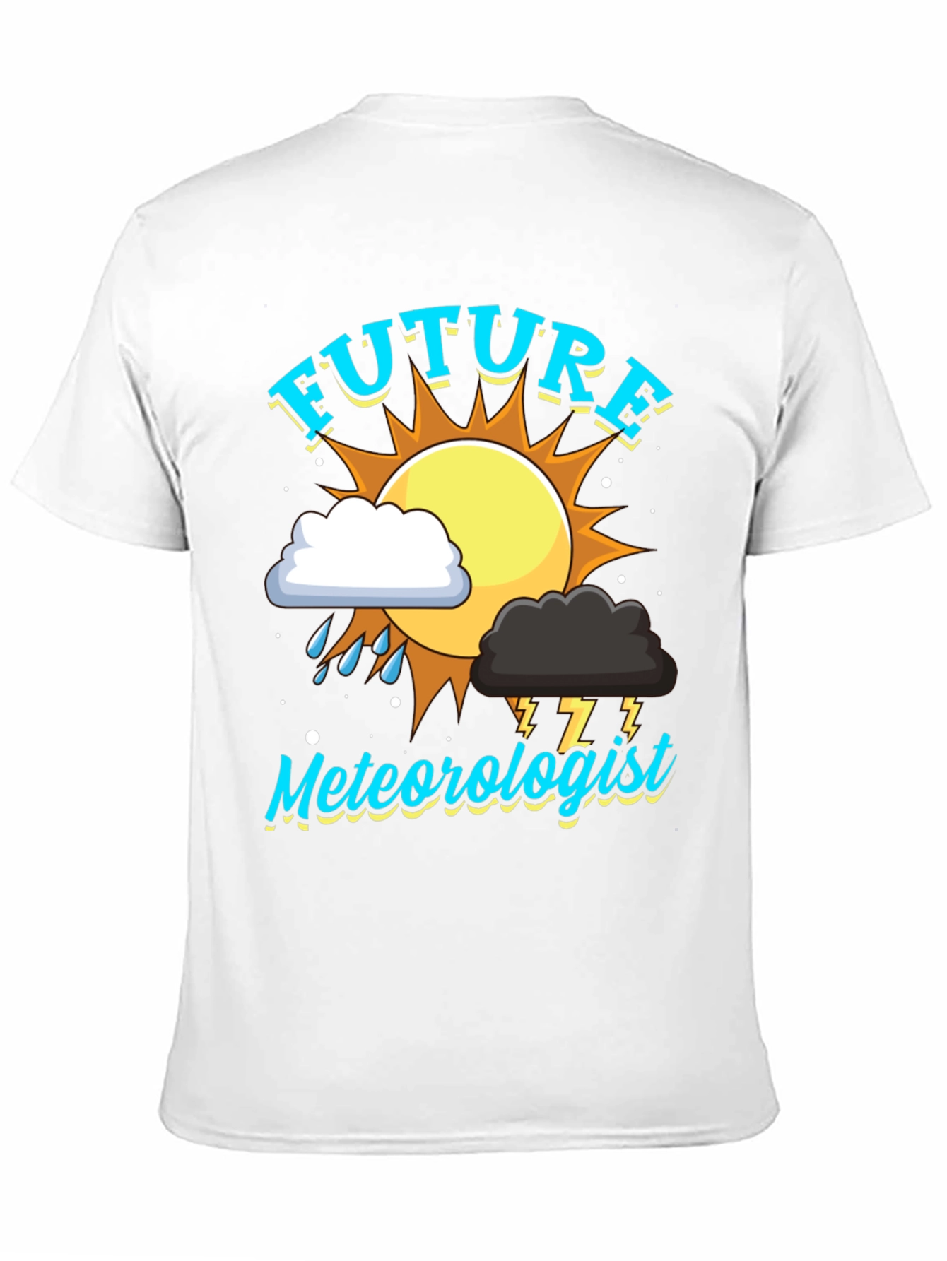 Future Meteorologist Black T-Shirt
