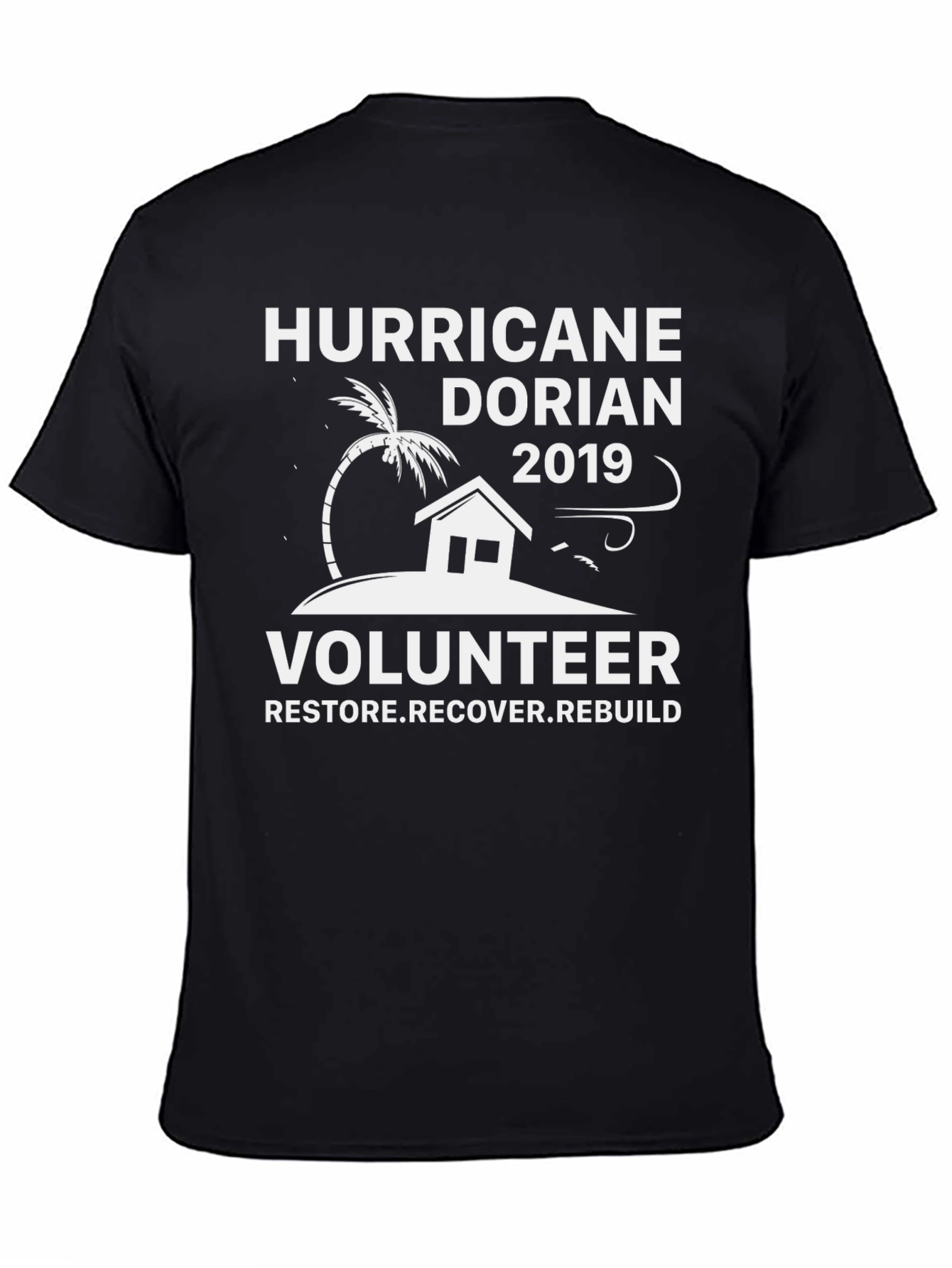 Hurricane Dorian 2019 Volunteer T-Shirt