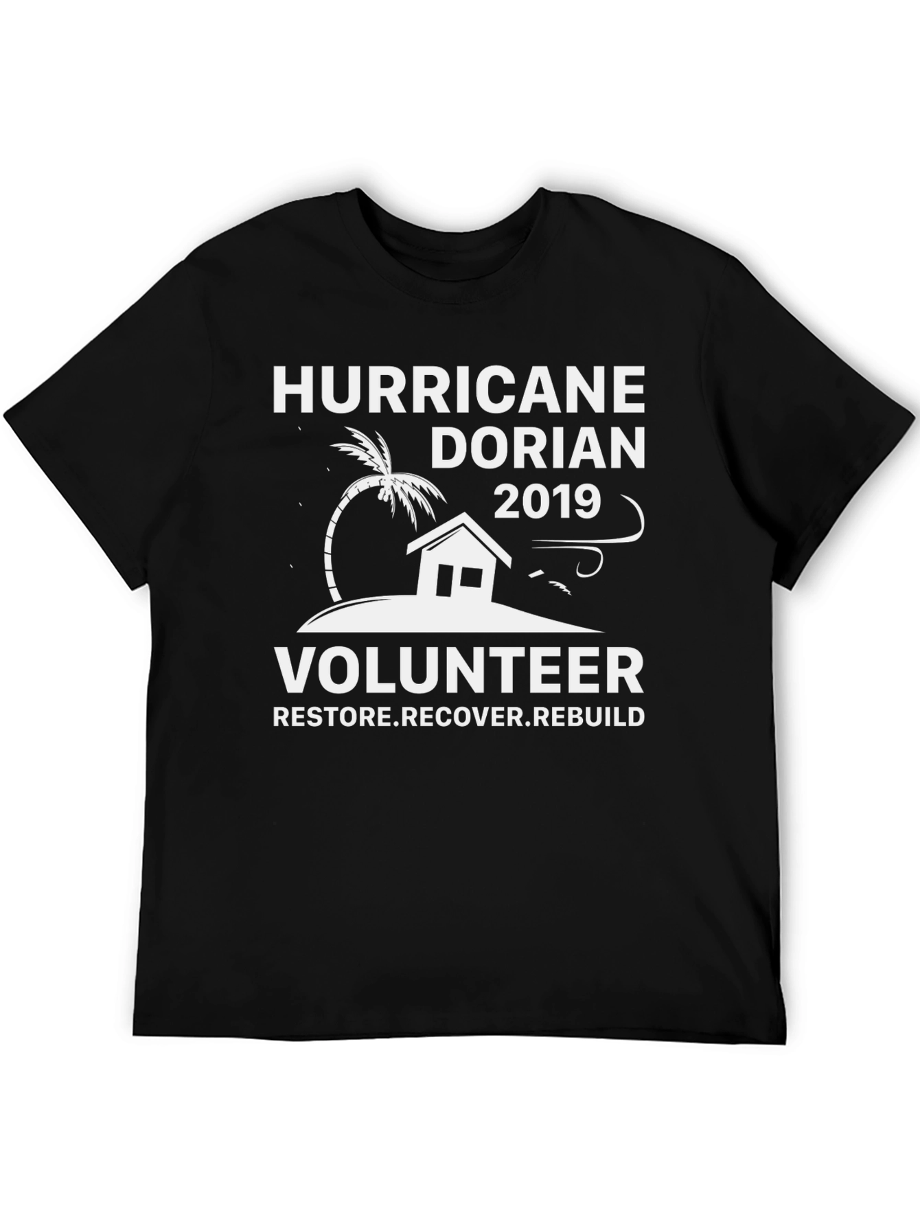 Hurricane Dorian 2019 Volunteer T-Shirt