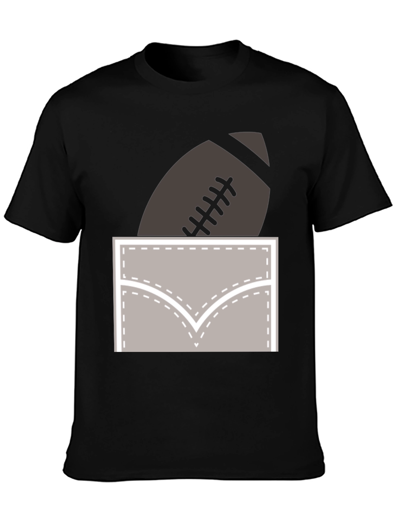 Football Pocket T-Shirt