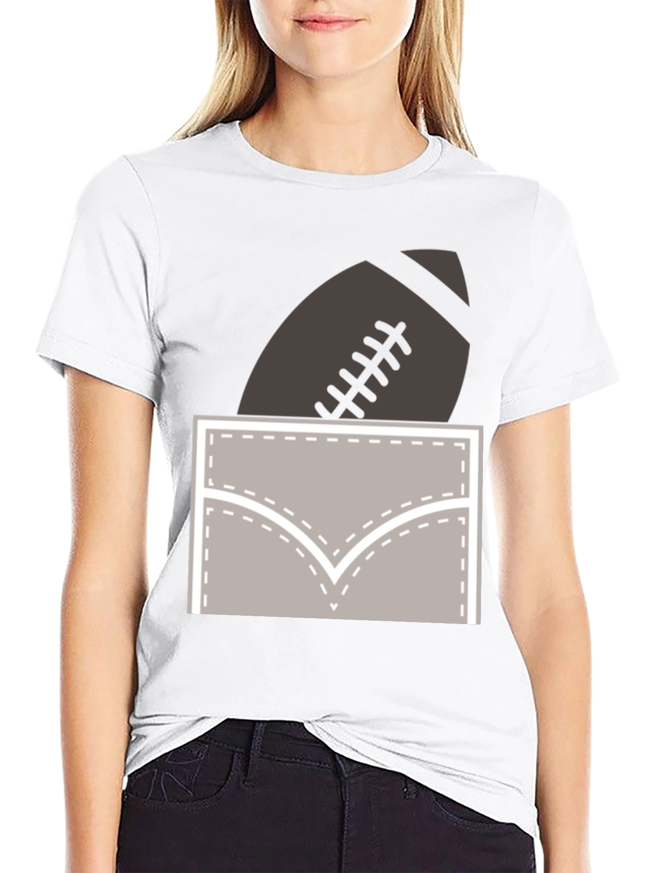 Football Pocket T-Shirt