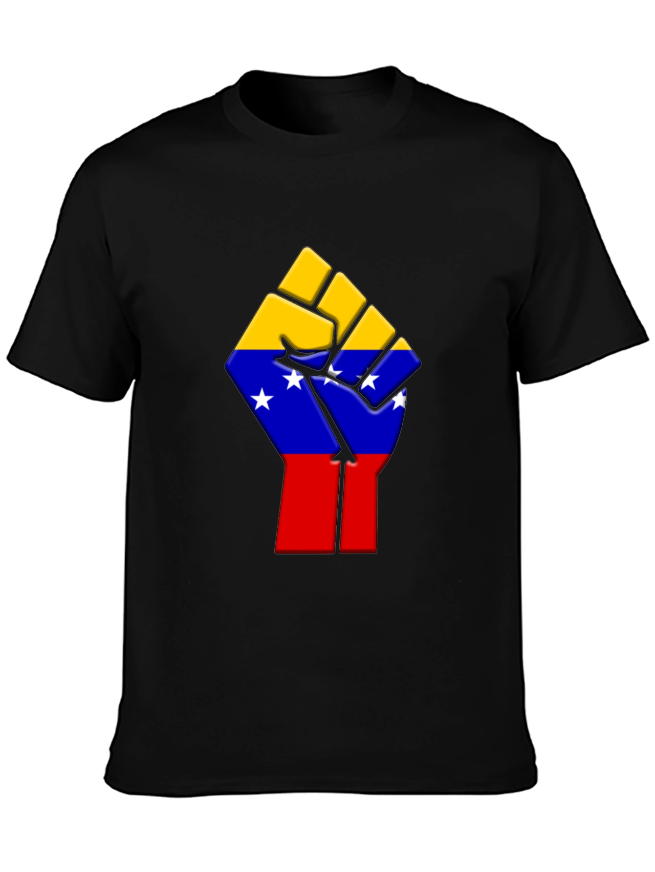 Venezuela Fist T-Shirt - Black