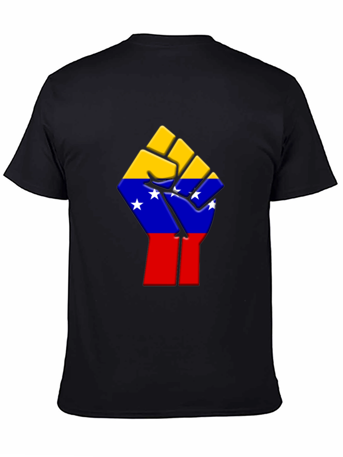 Venezuela Fist T-Shirt - Black