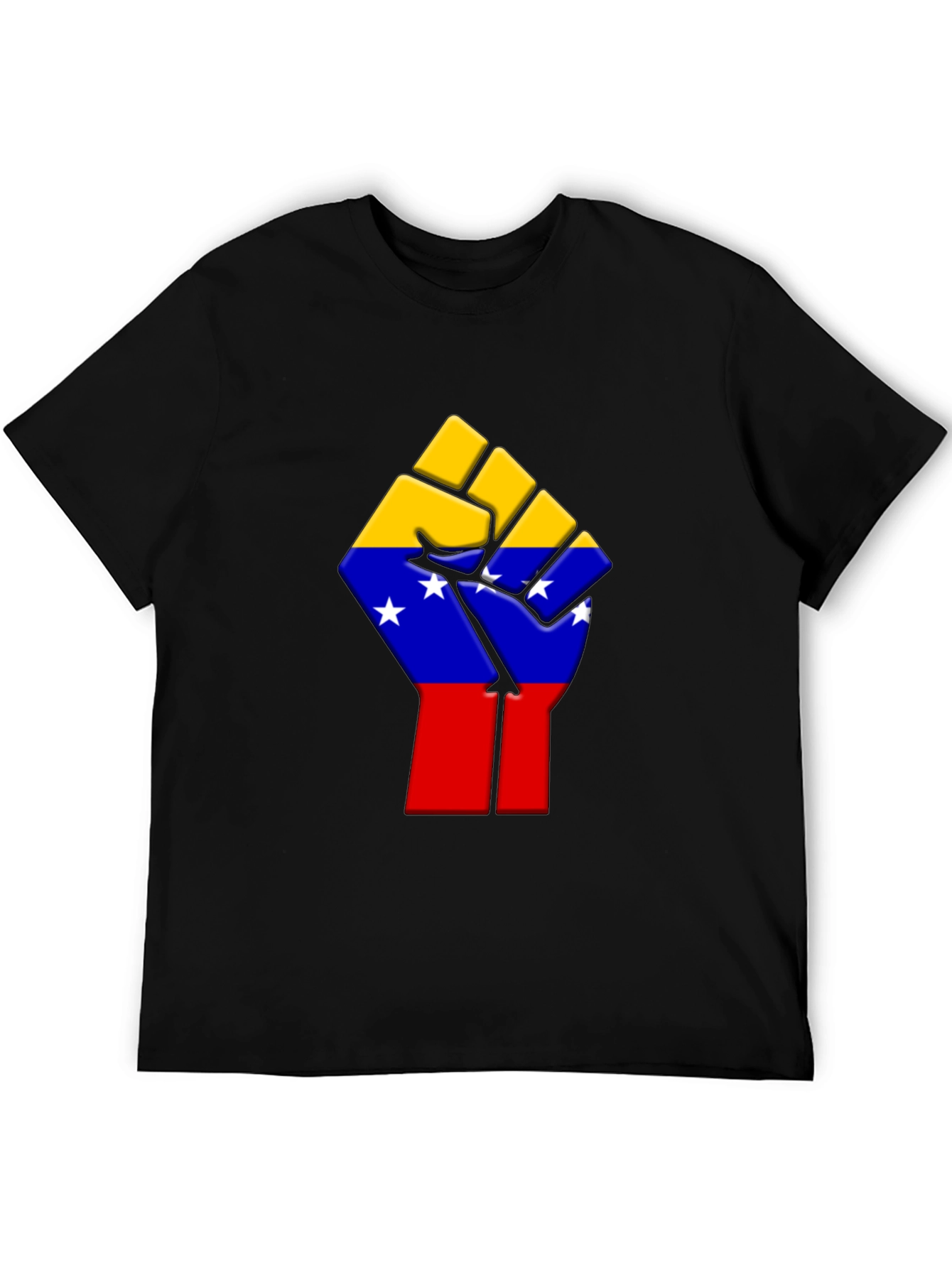 Venezuela Fist T-Shirt - Black