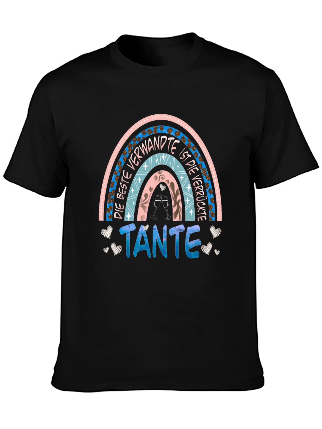 Fun Tante Rainbow T-Shirt