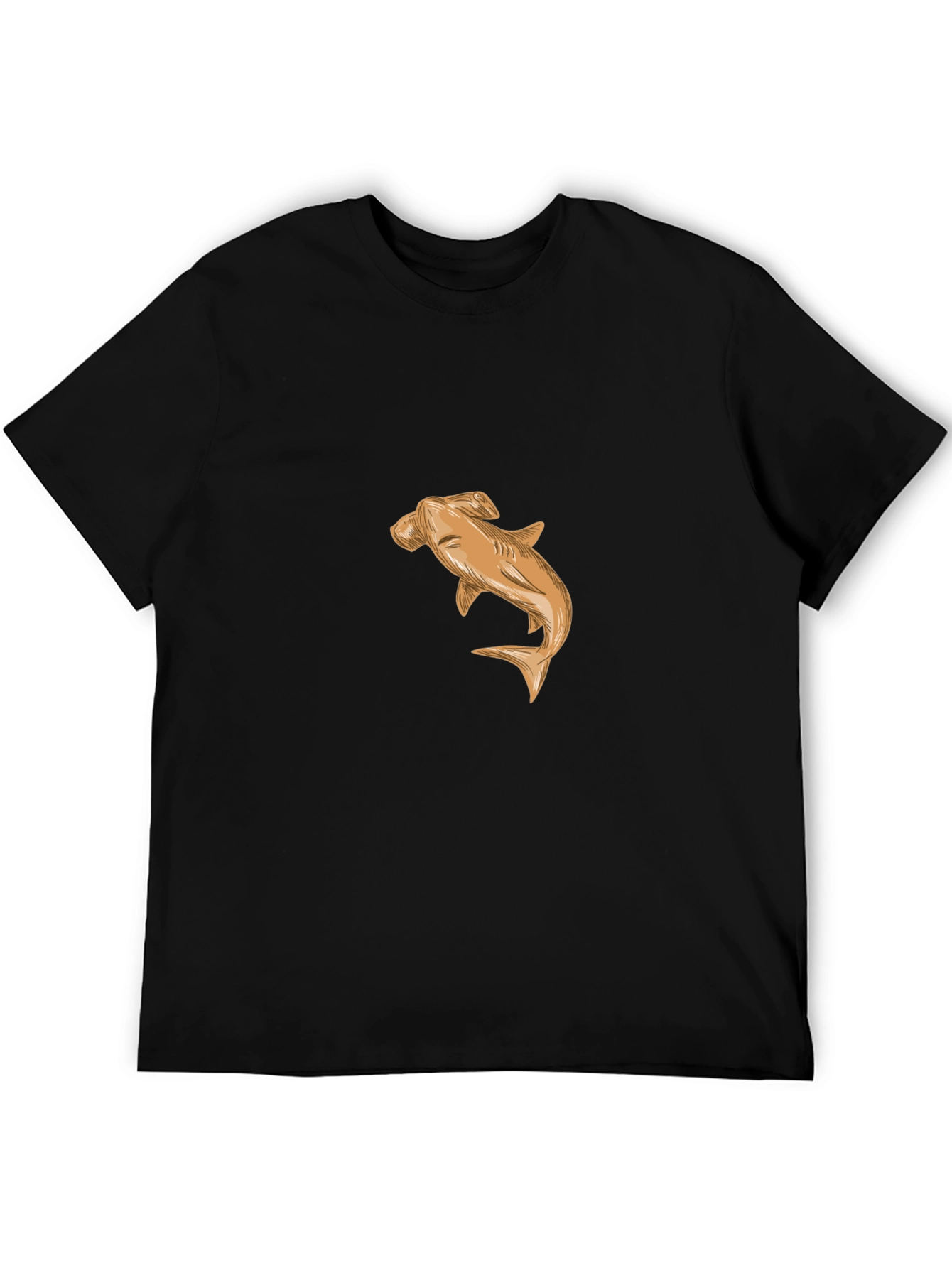 Hammerhead Shark Black T-Shirt - Unique Design