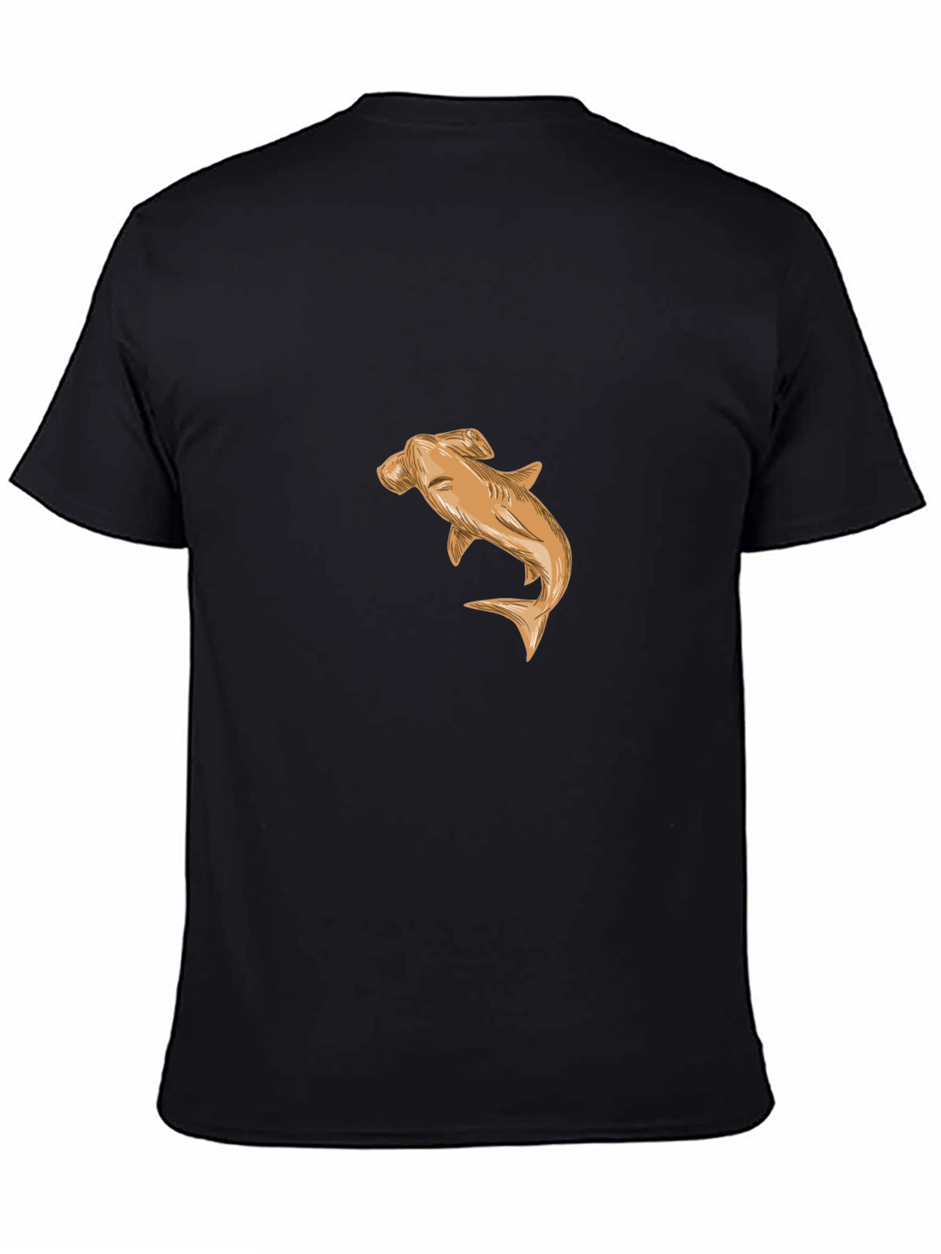 Hammerhead Shark Black T-Shirt - Unique Design