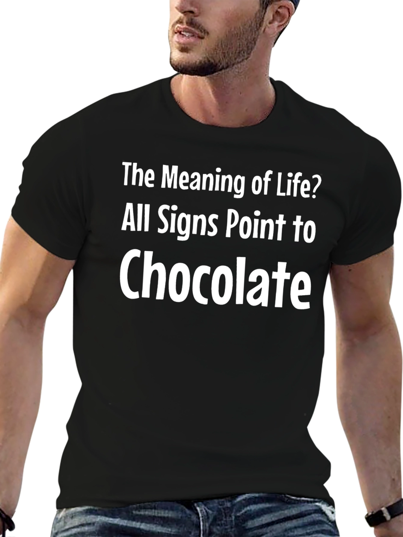 Chocolate T-Shirt - Meaning of Life Tee