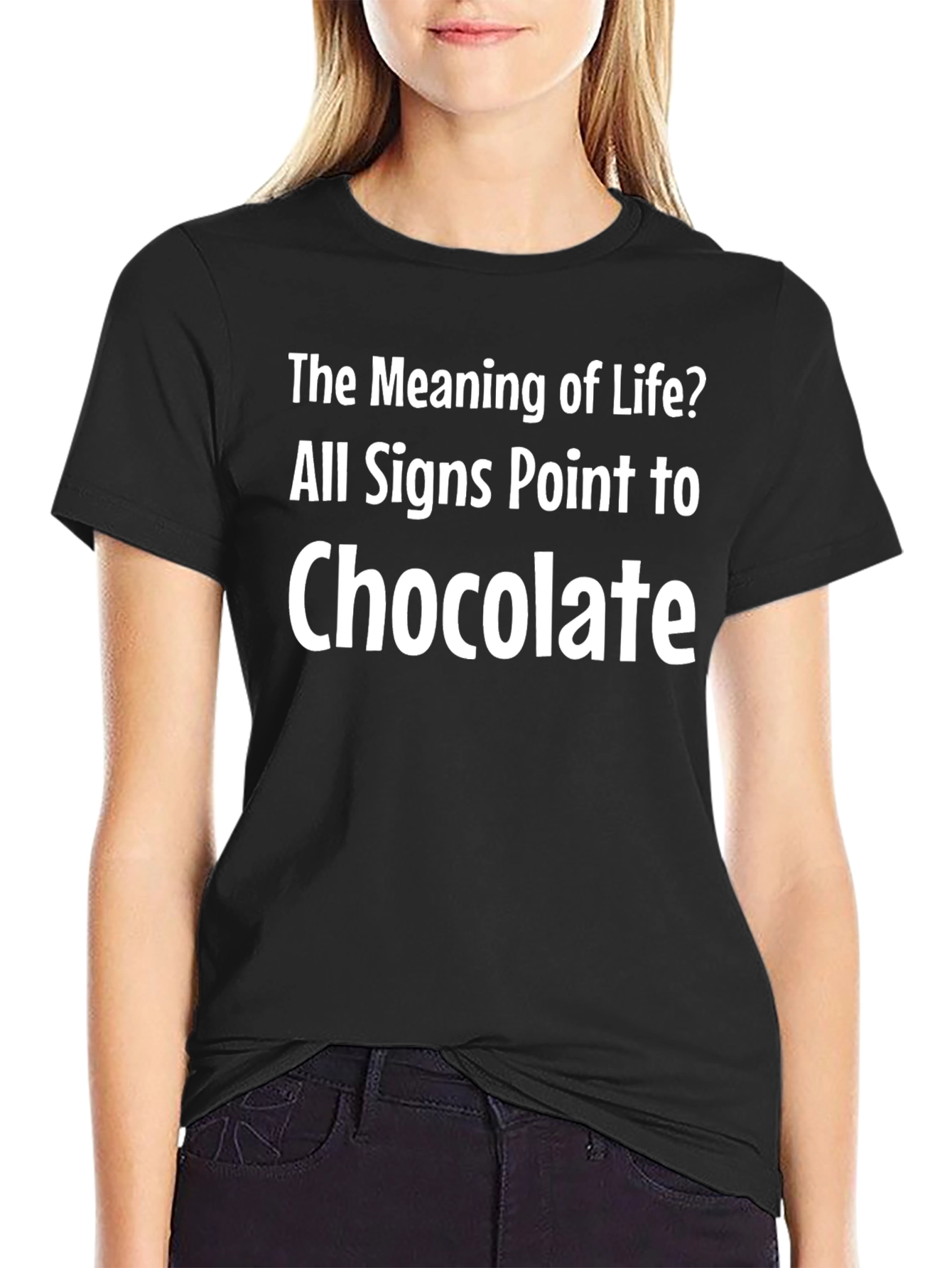 Chocolate T-Shirt - Meaning of Life Tee