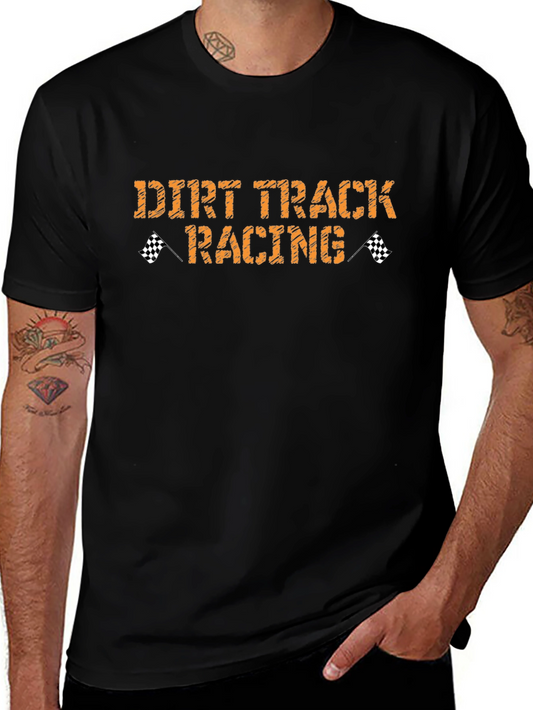 Dirt Track Racing Graphic T-Shirt