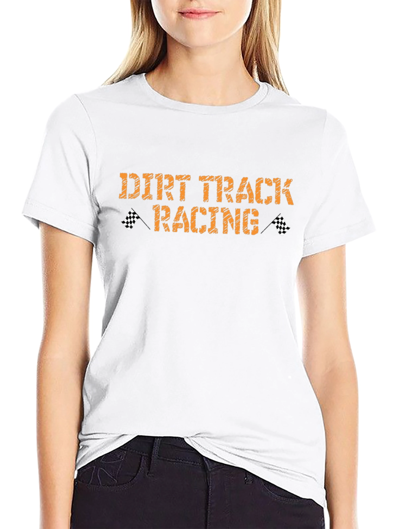 Dirt Track Racing Graphic T-Shirt