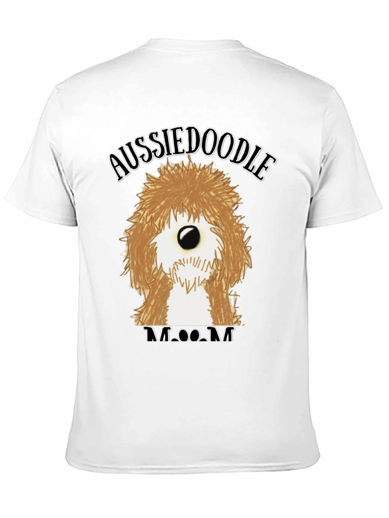 Aussiedoodle Mom T-Shirt - Cute Dog Lover Tee