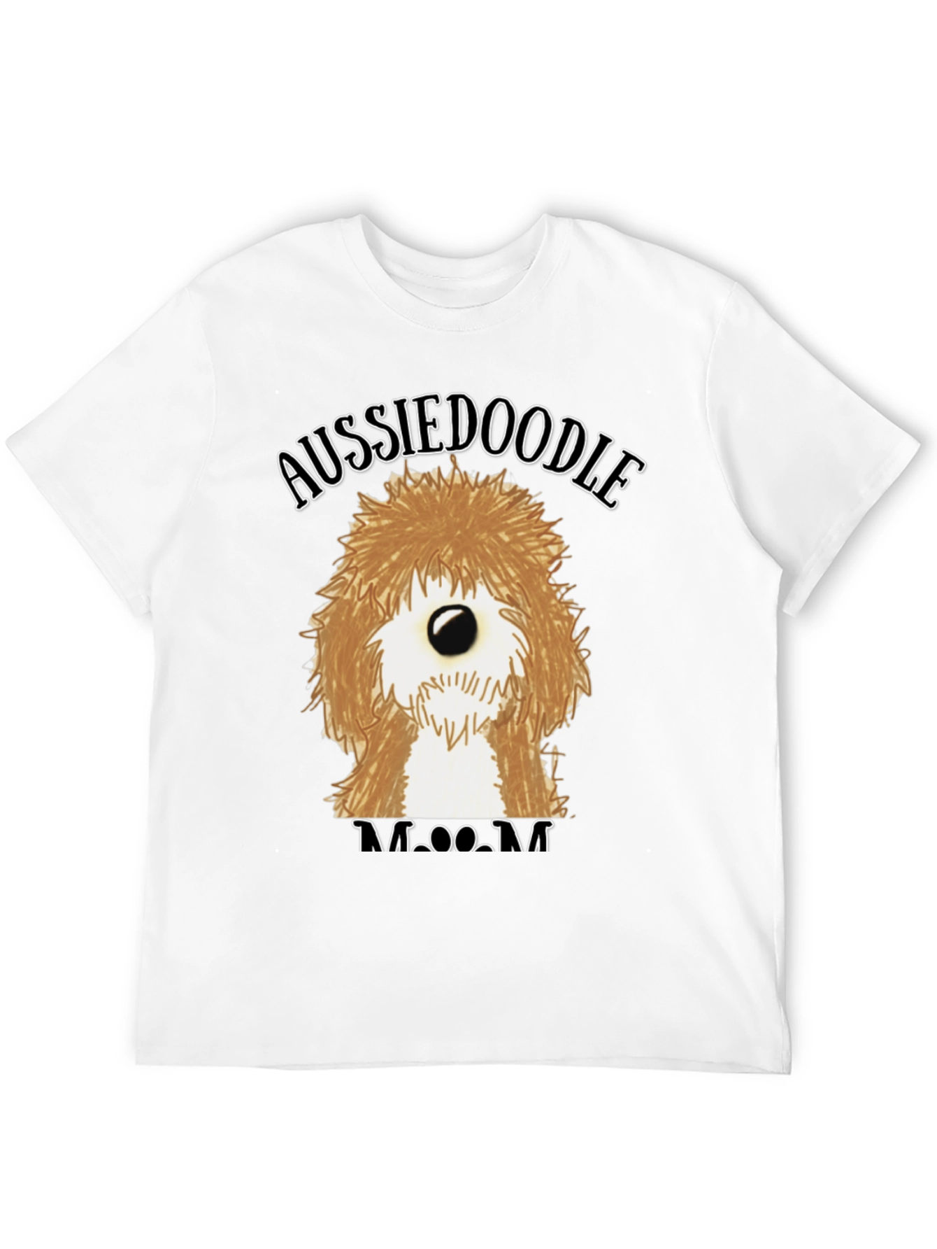 Aussiedoodle Mom T-Shirt - Cute Dog Lover Tee