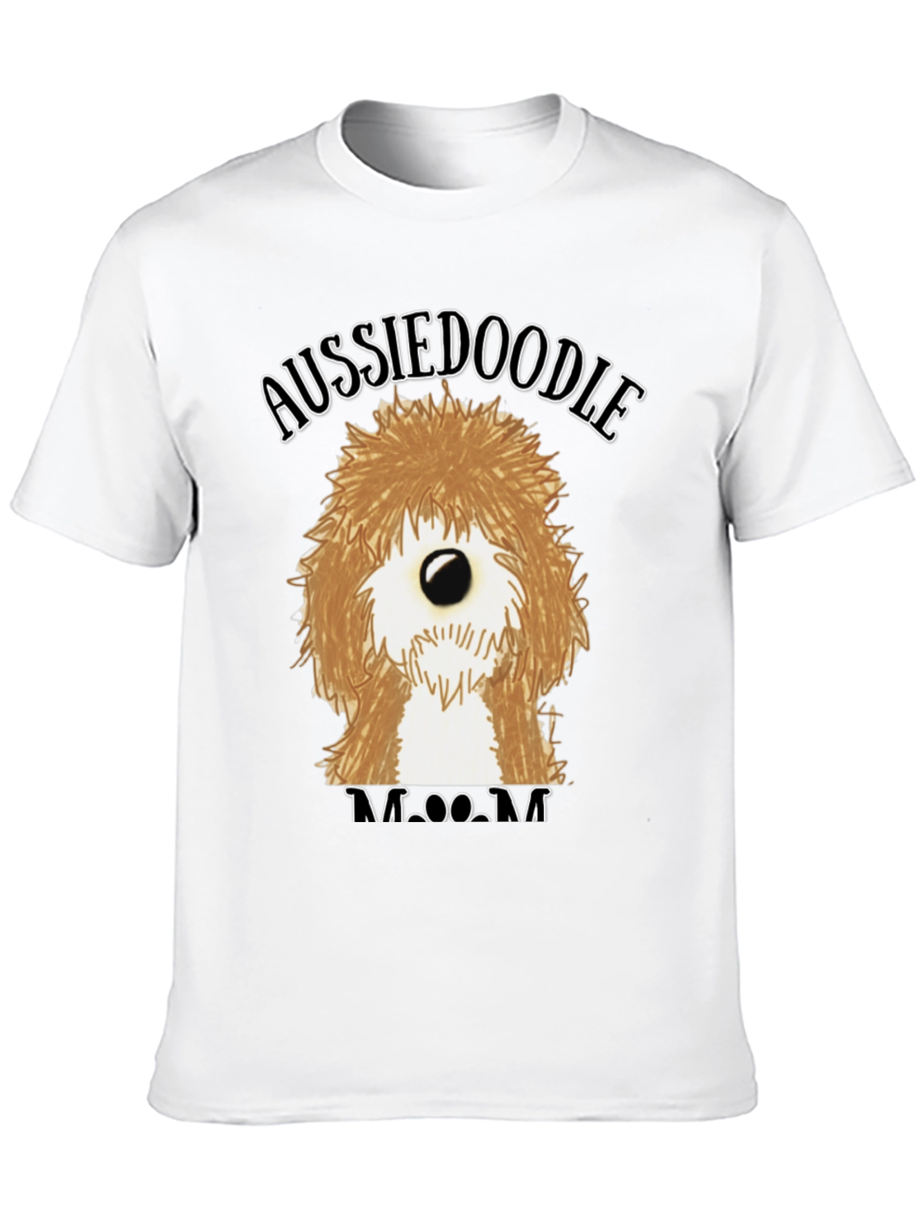Aussiedoodle Mom T-Shirt - Cute Dog Lover Tee