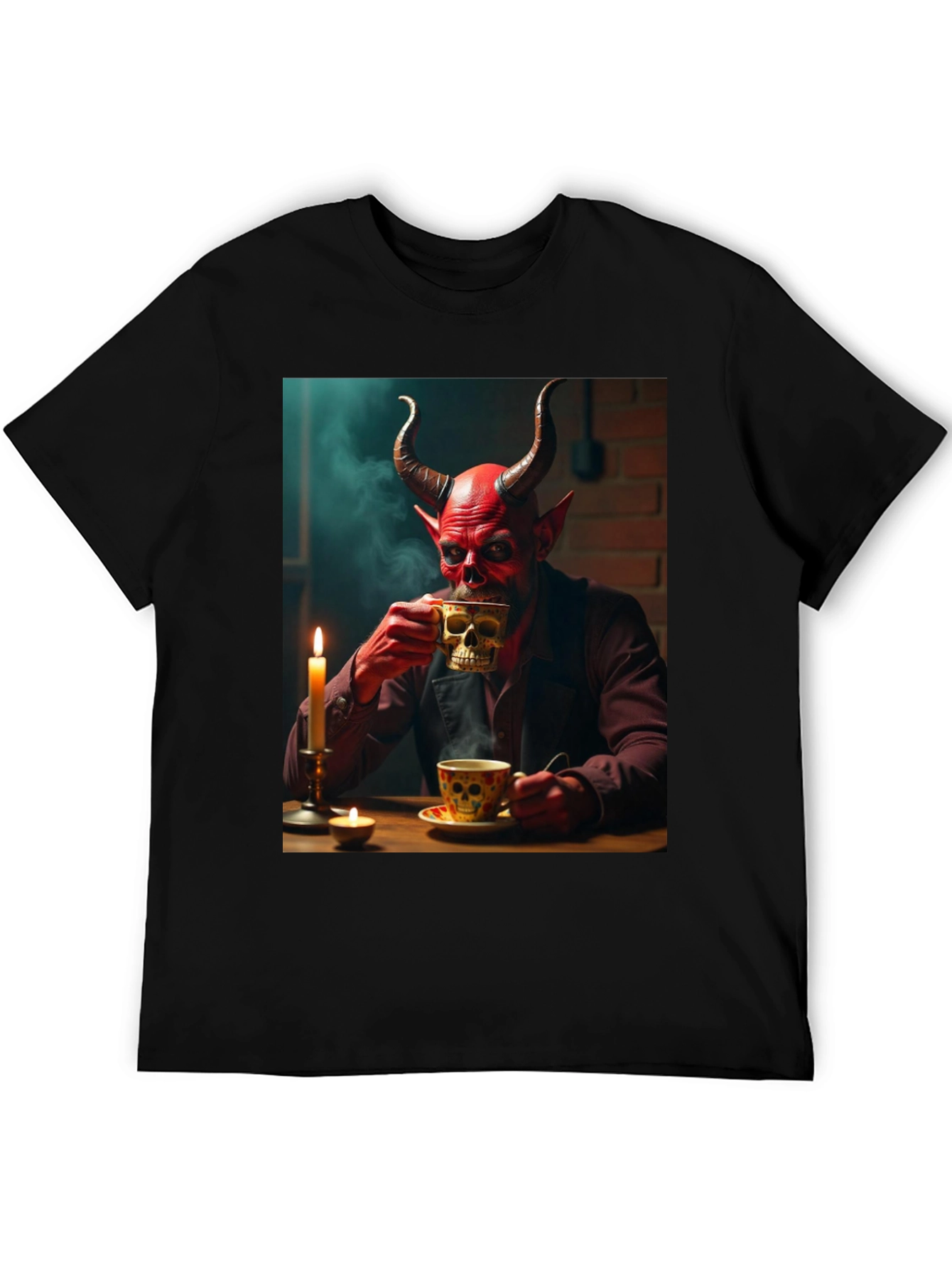 Devil Skull Coffee T-Shirt