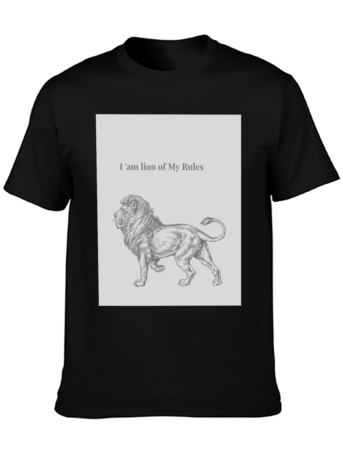 Lion Rules Graphic Tee
