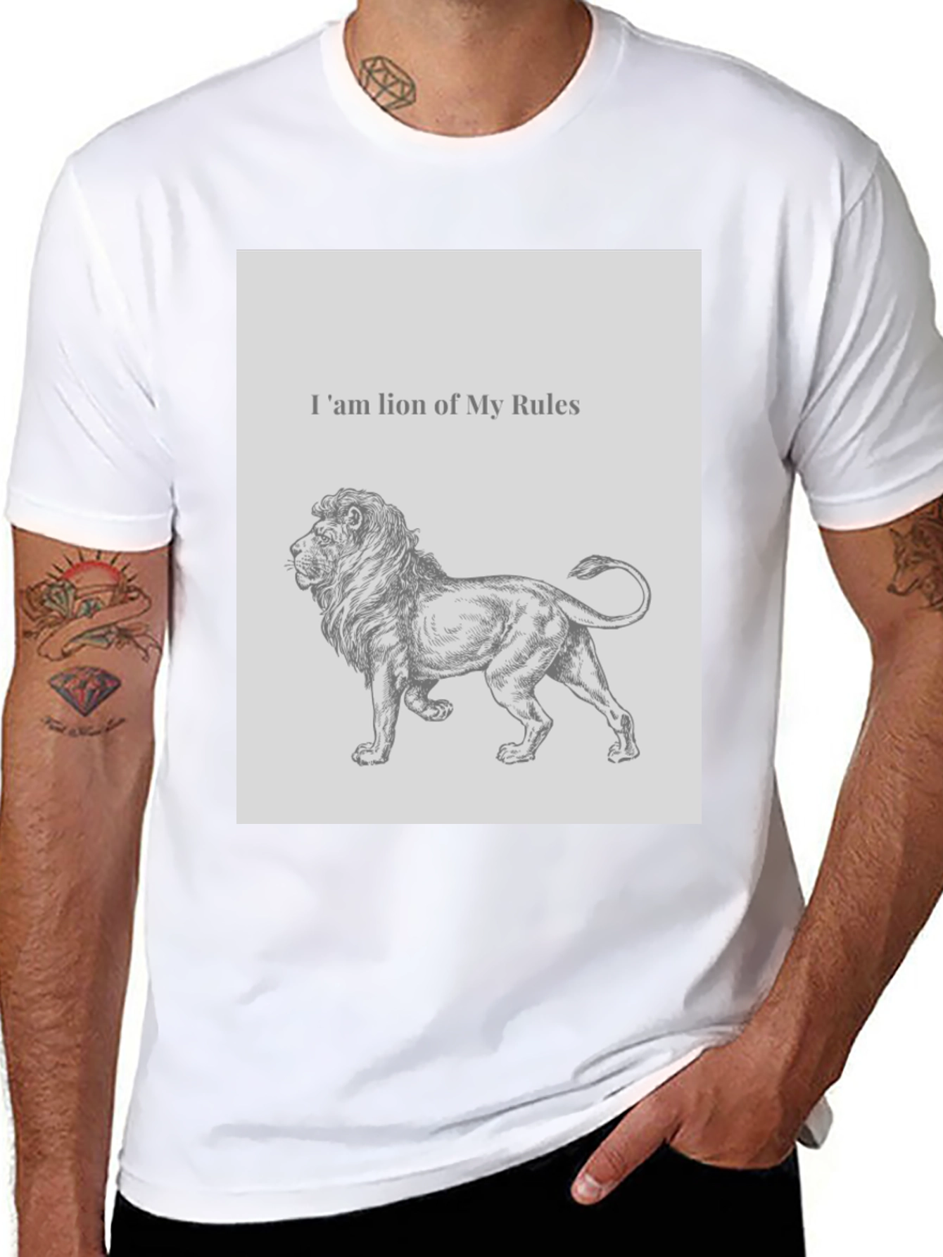 Lion Rules Graphic Tee