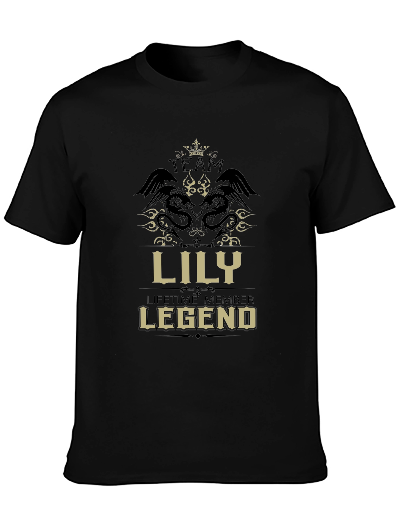 Lily Legend Black T-Shirt