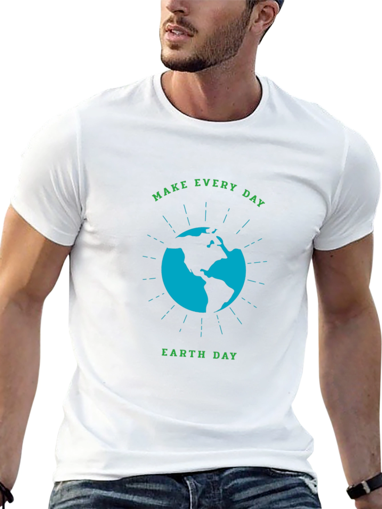 Earth Day Graphic T-Shirt - Make Every Day Count