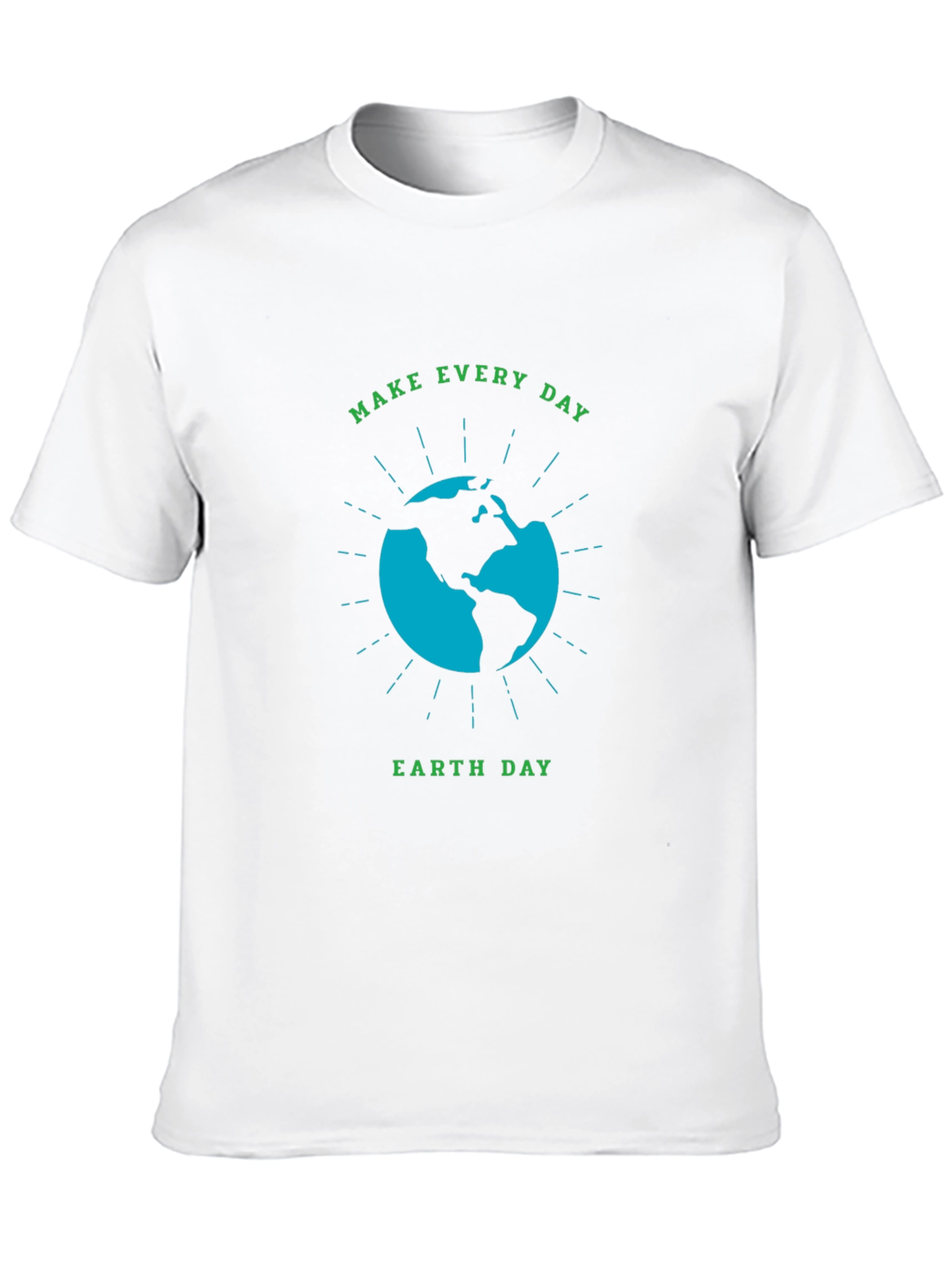 Earth Day Graphic T-Shirt - Make Every Day Count