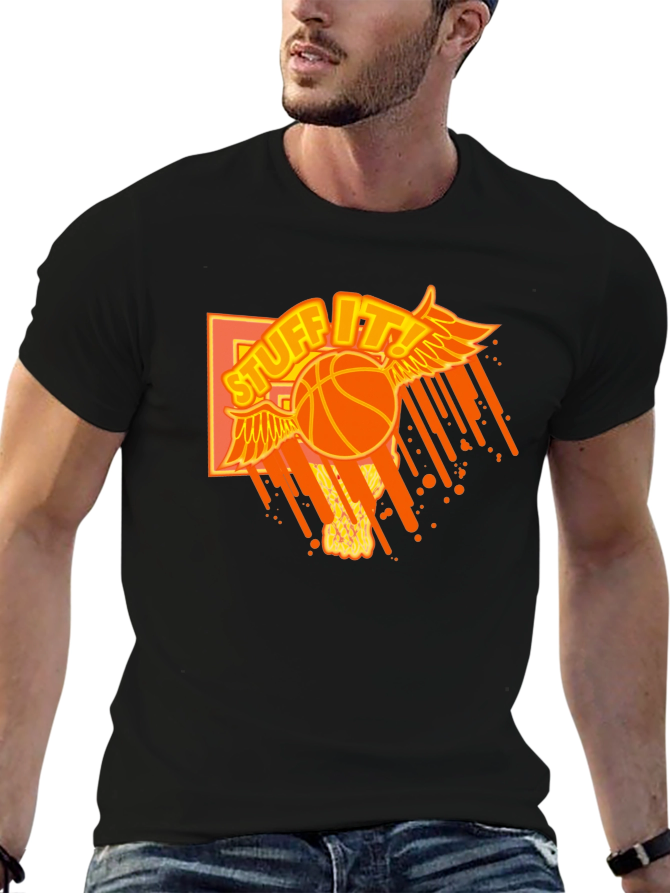 Stuff It! Basketball T-Shirt