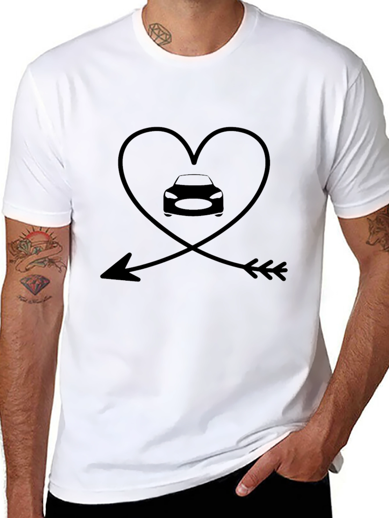 Love Cars Arrow T-Shirt