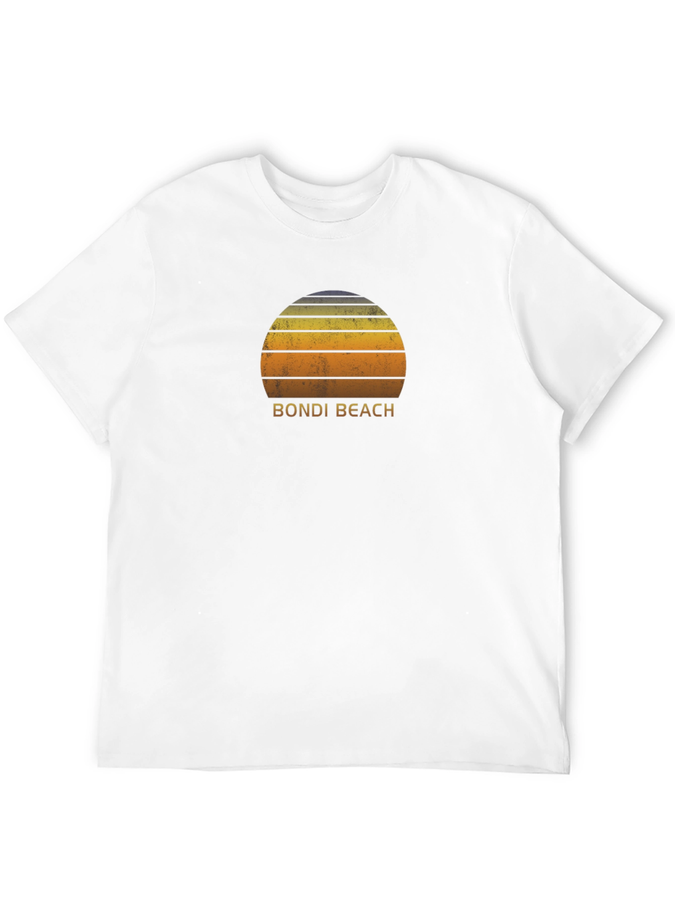 Bondi Beach Sunset Graphic Tee - Black