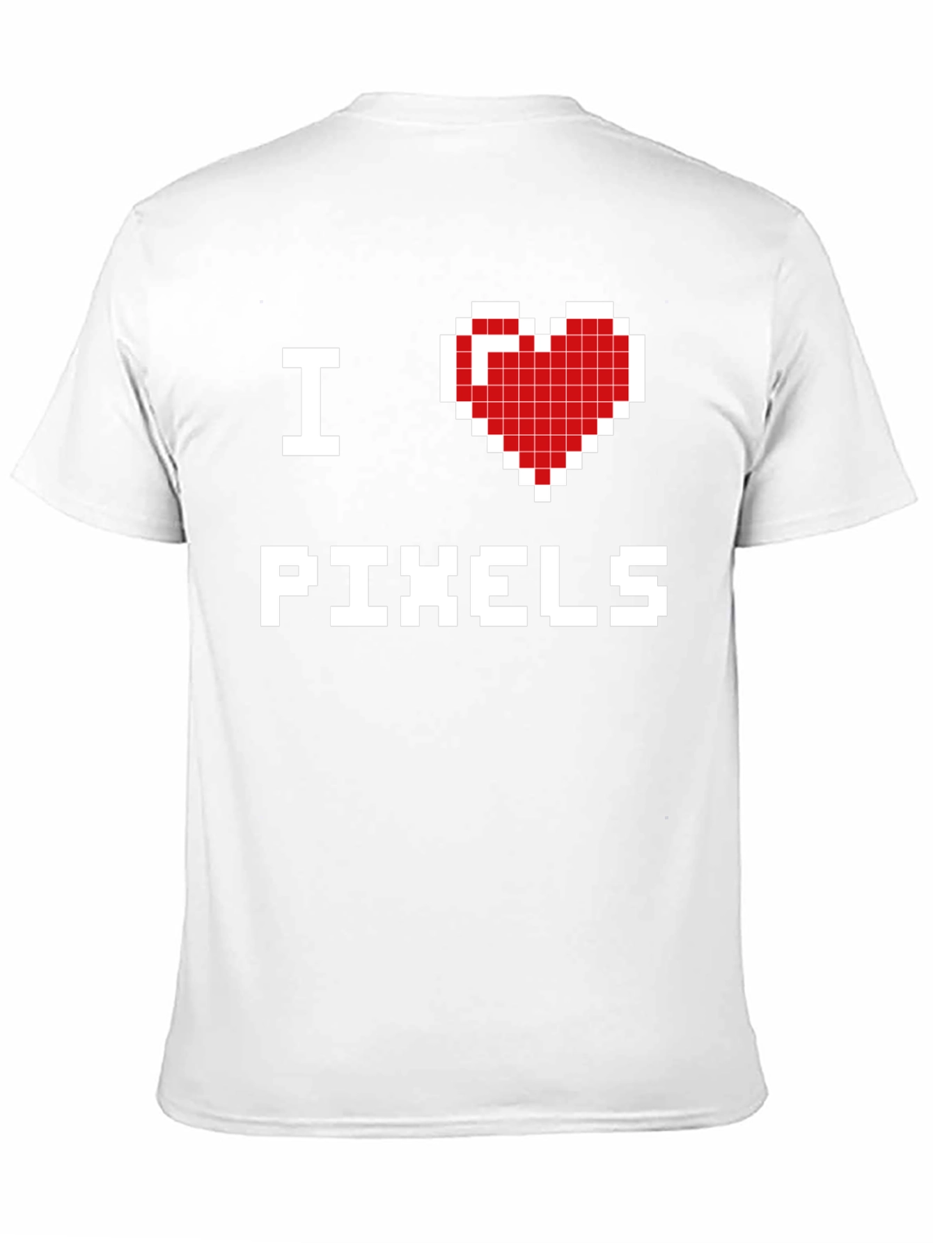 I Love Pixels Graphic T-Shirt - Gamer Tee