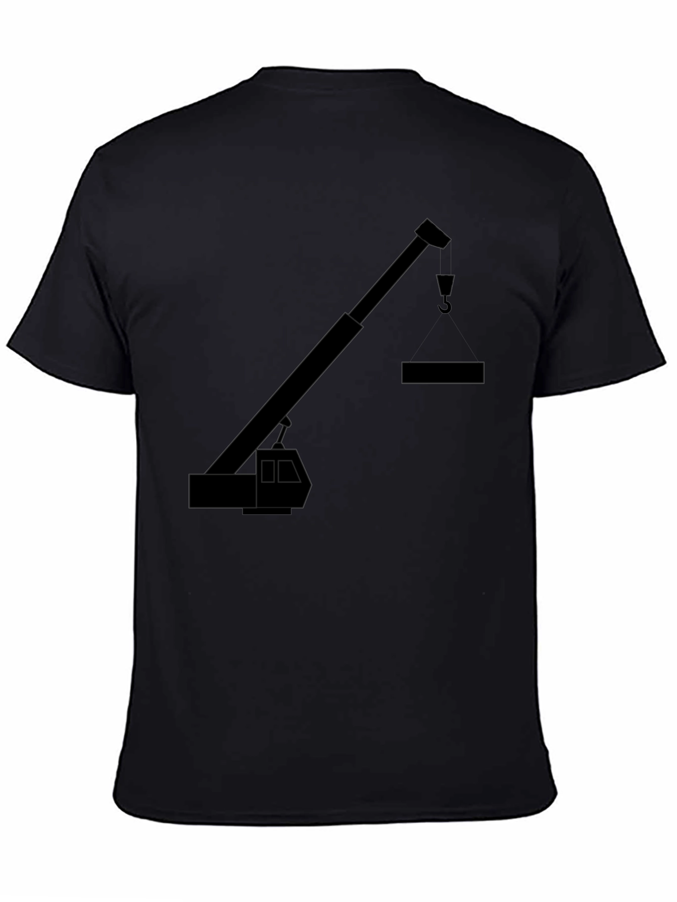 Crane Graphic Tee - Heavy Equipment Operator Shirt