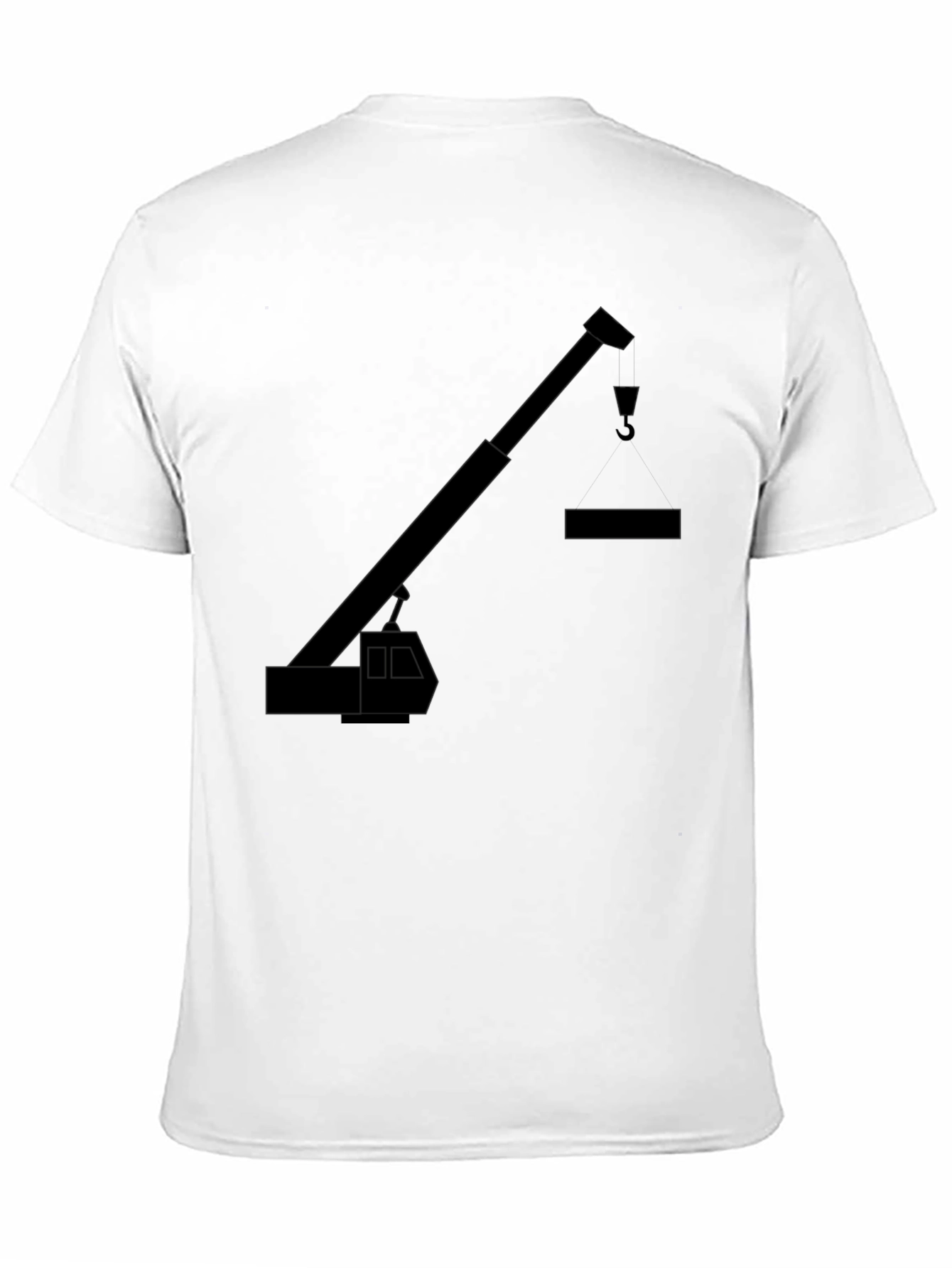 Crane Graphic Tee - Heavy Equipment Operator Shirt
