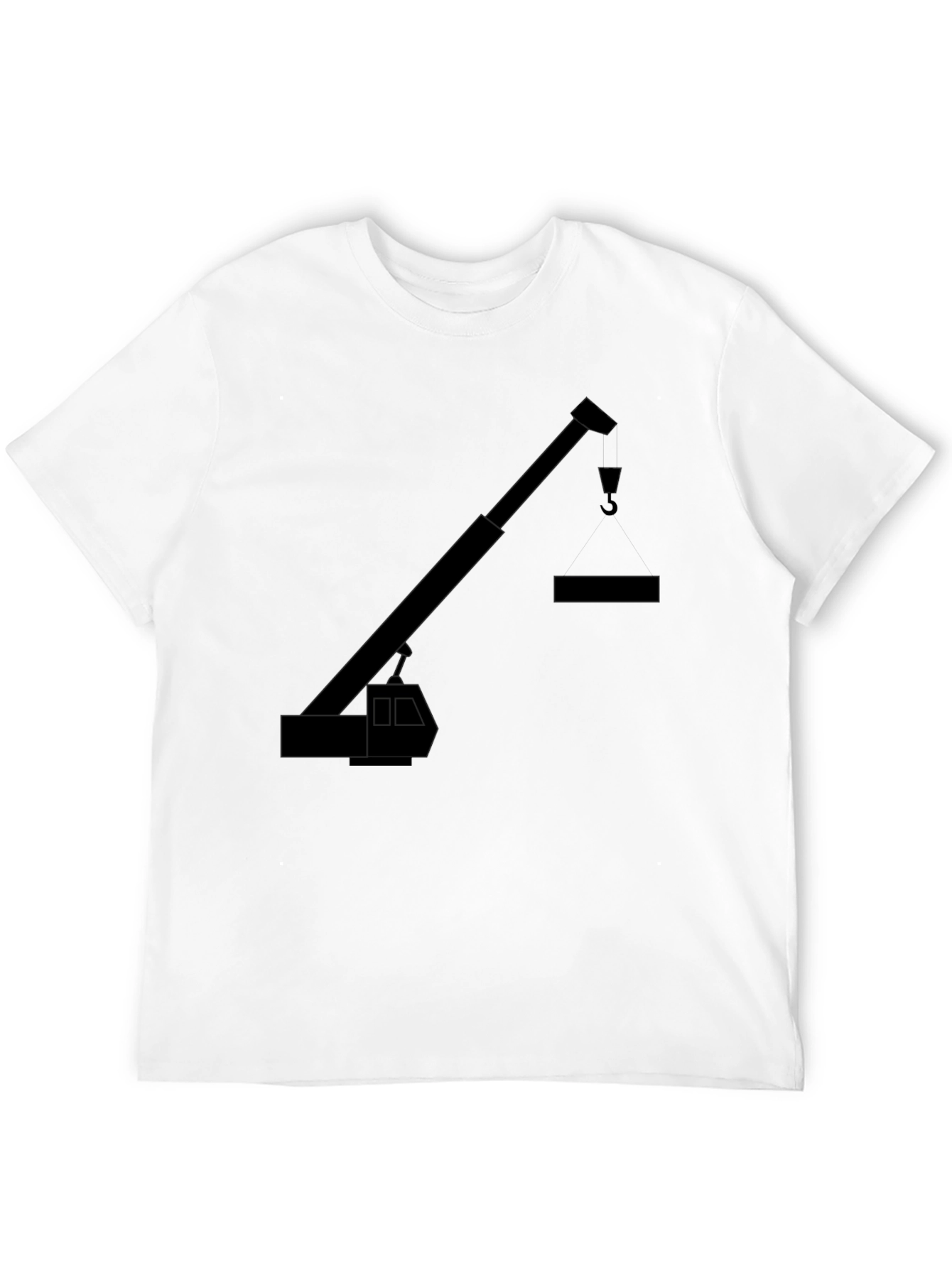 Crane Graphic Tee - Heavy Equipment Operator Shirt