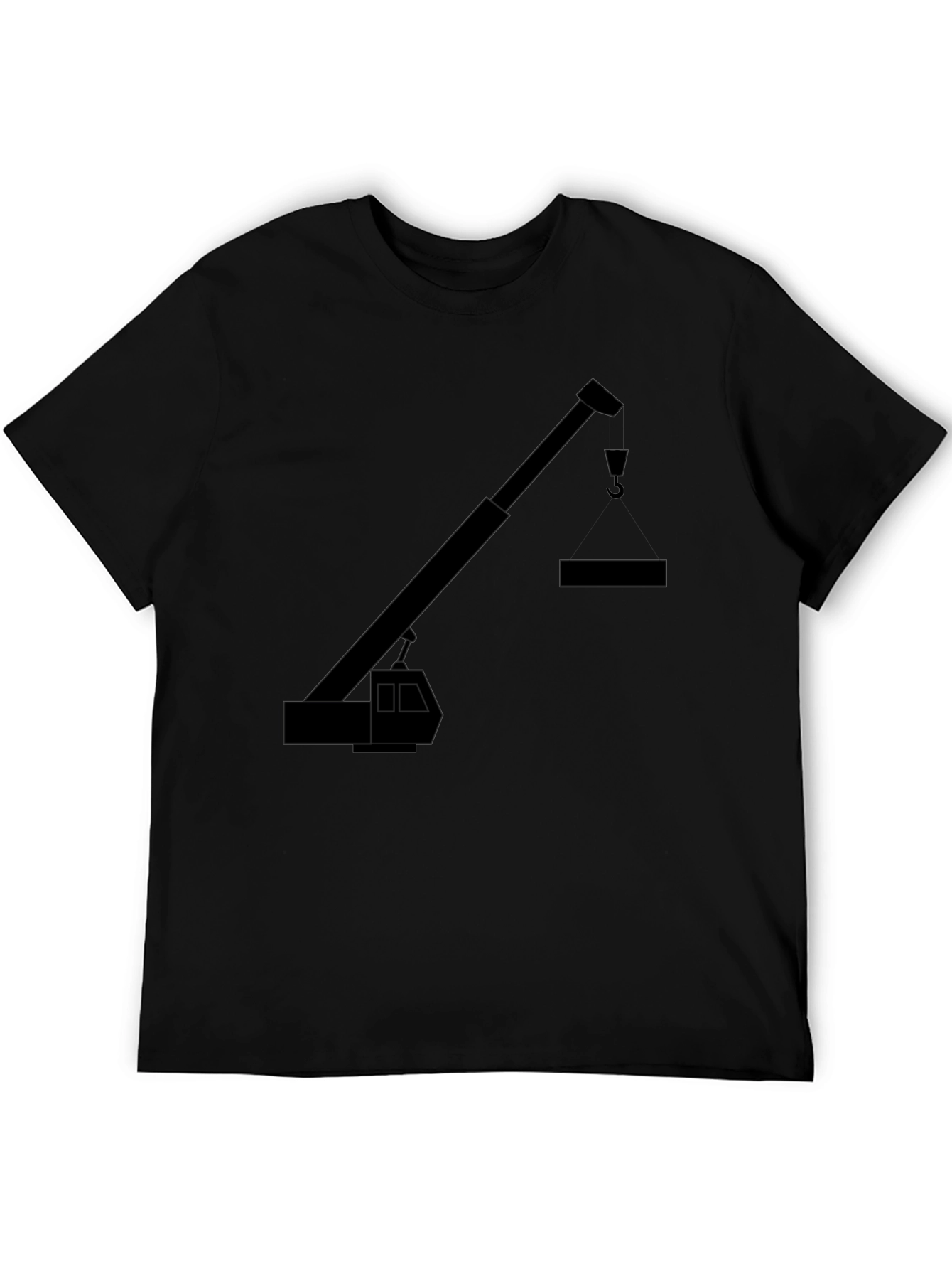 Crane Graphic Tee - Heavy Equipment Operator Shirt