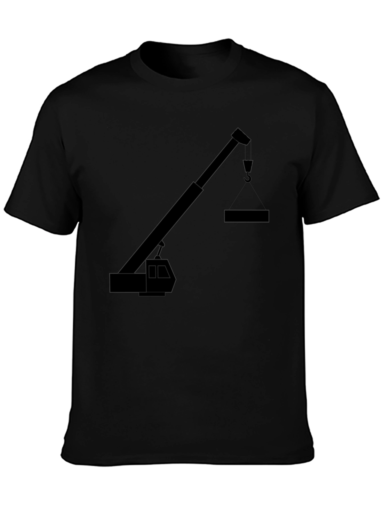Crane Graphic Tee - Heavy Equipment Operator Shirt