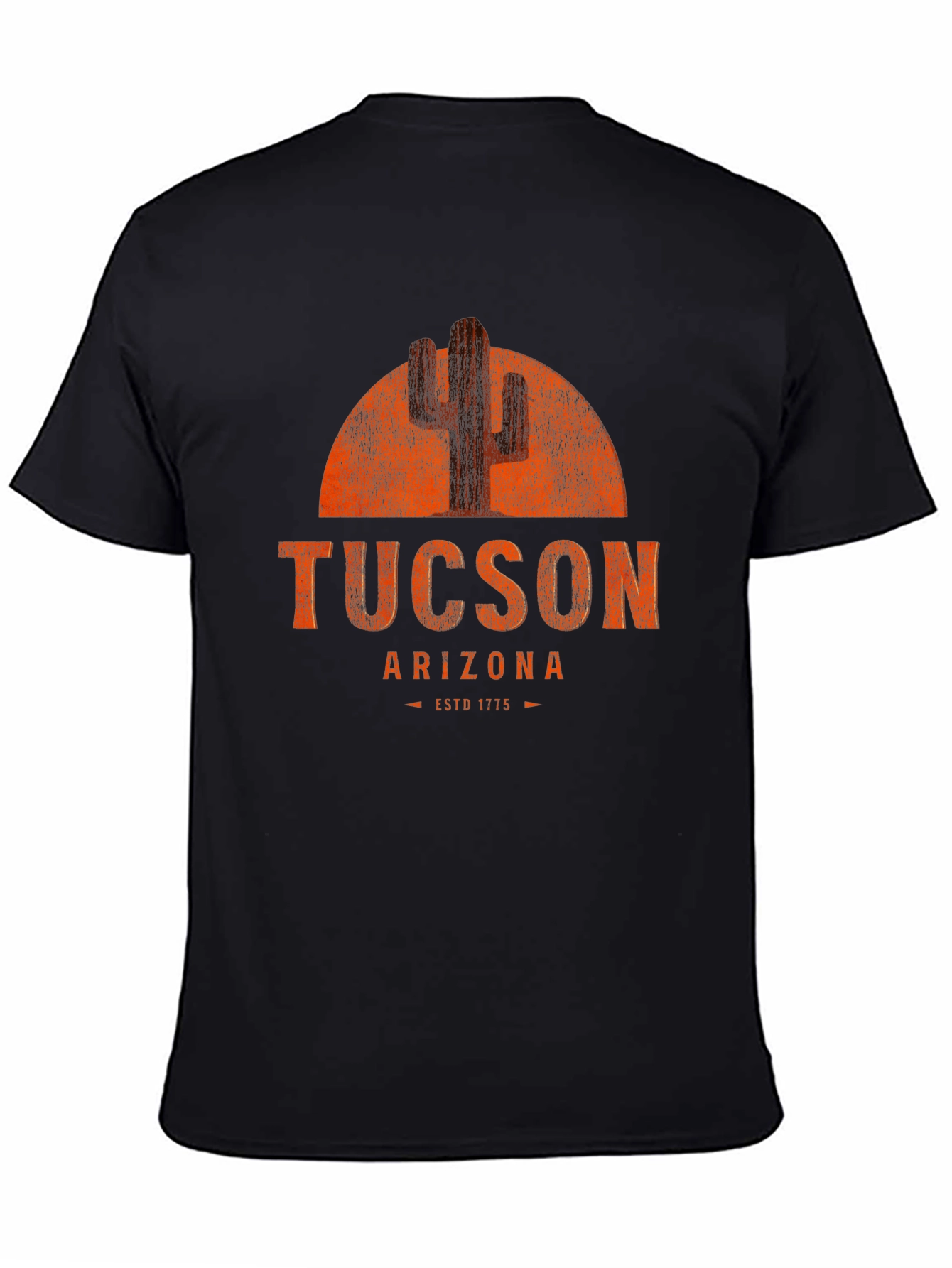 Tucson Arizona Cactus Graphic T-Shirt - ESTD 1775