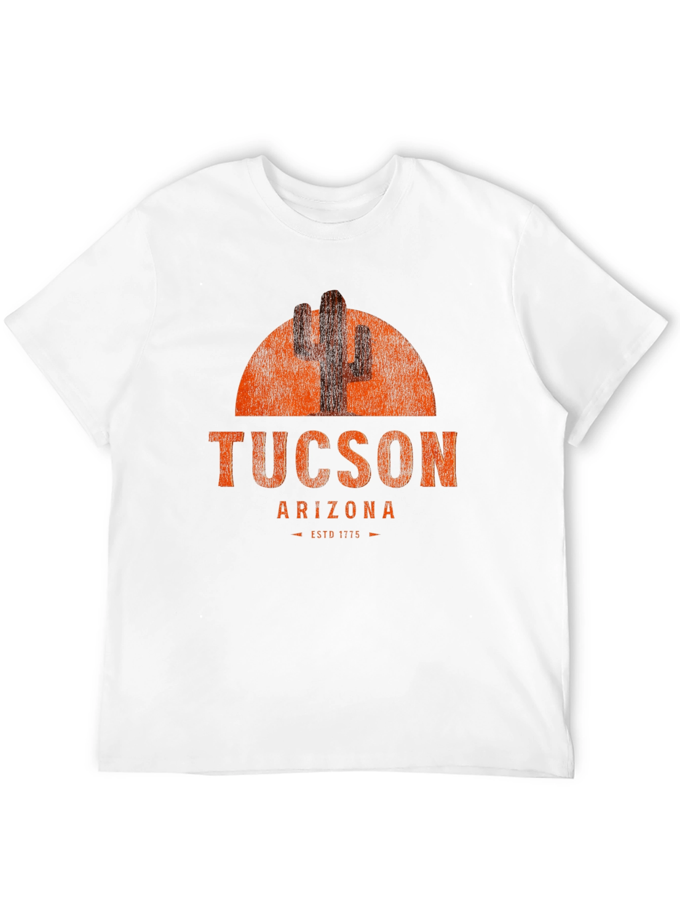 Tucson Arizona Cactus Graphic T-Shirt - ESTD 1775