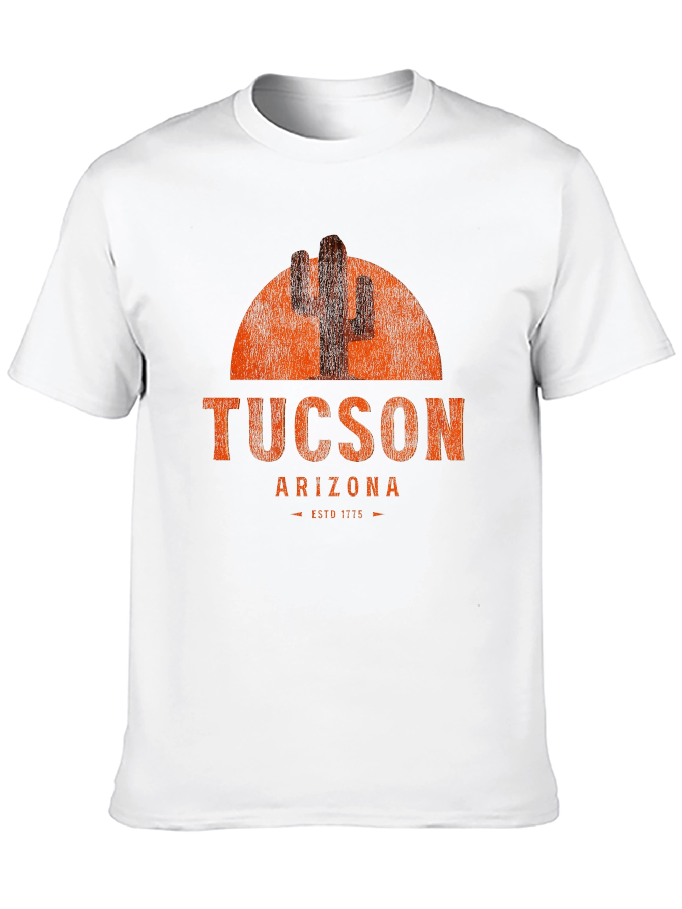 Tucson Arizona Cactus Graphic T-Shirt - ESTD 1775